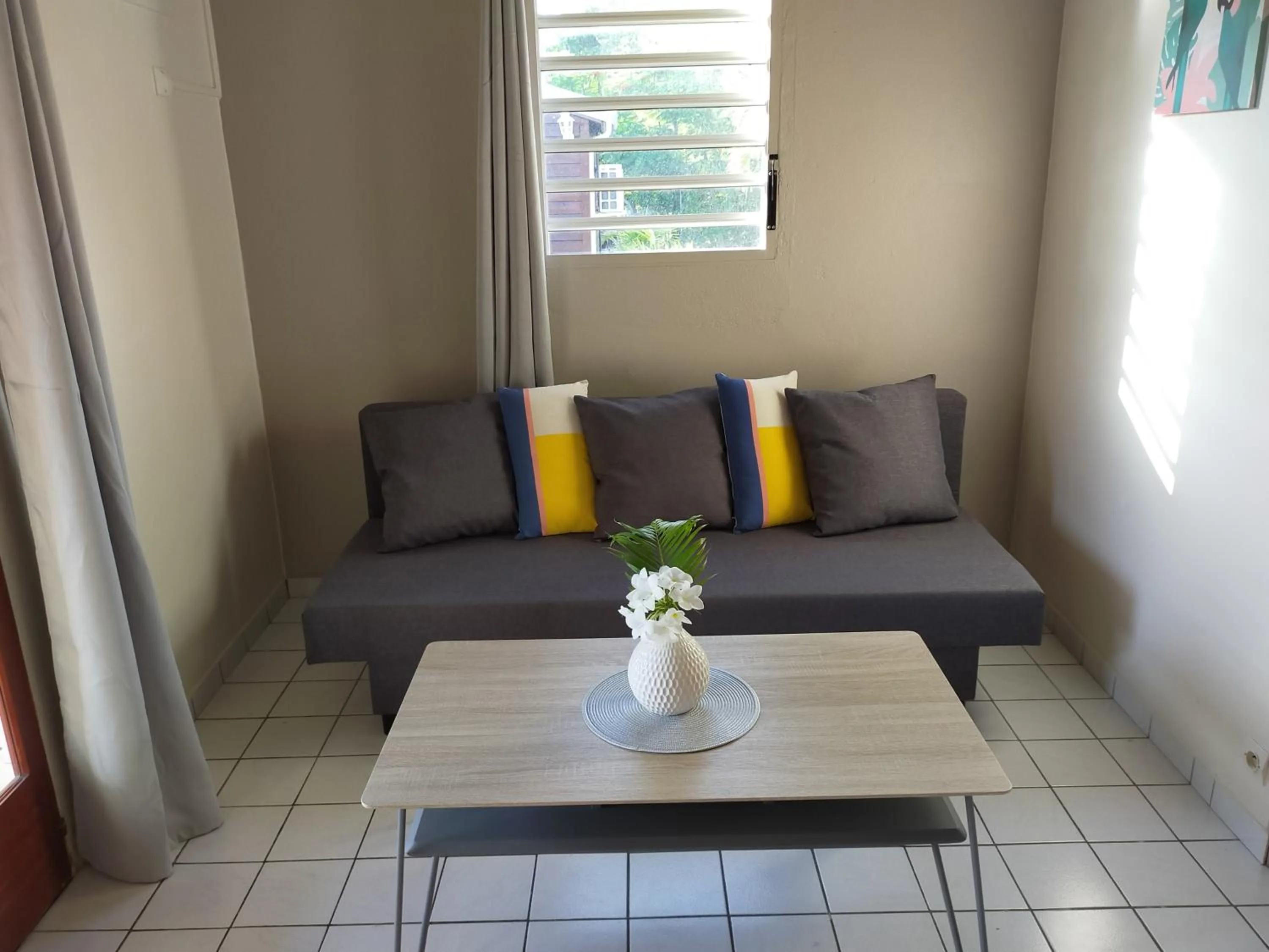 Living room in Ti Village Creole