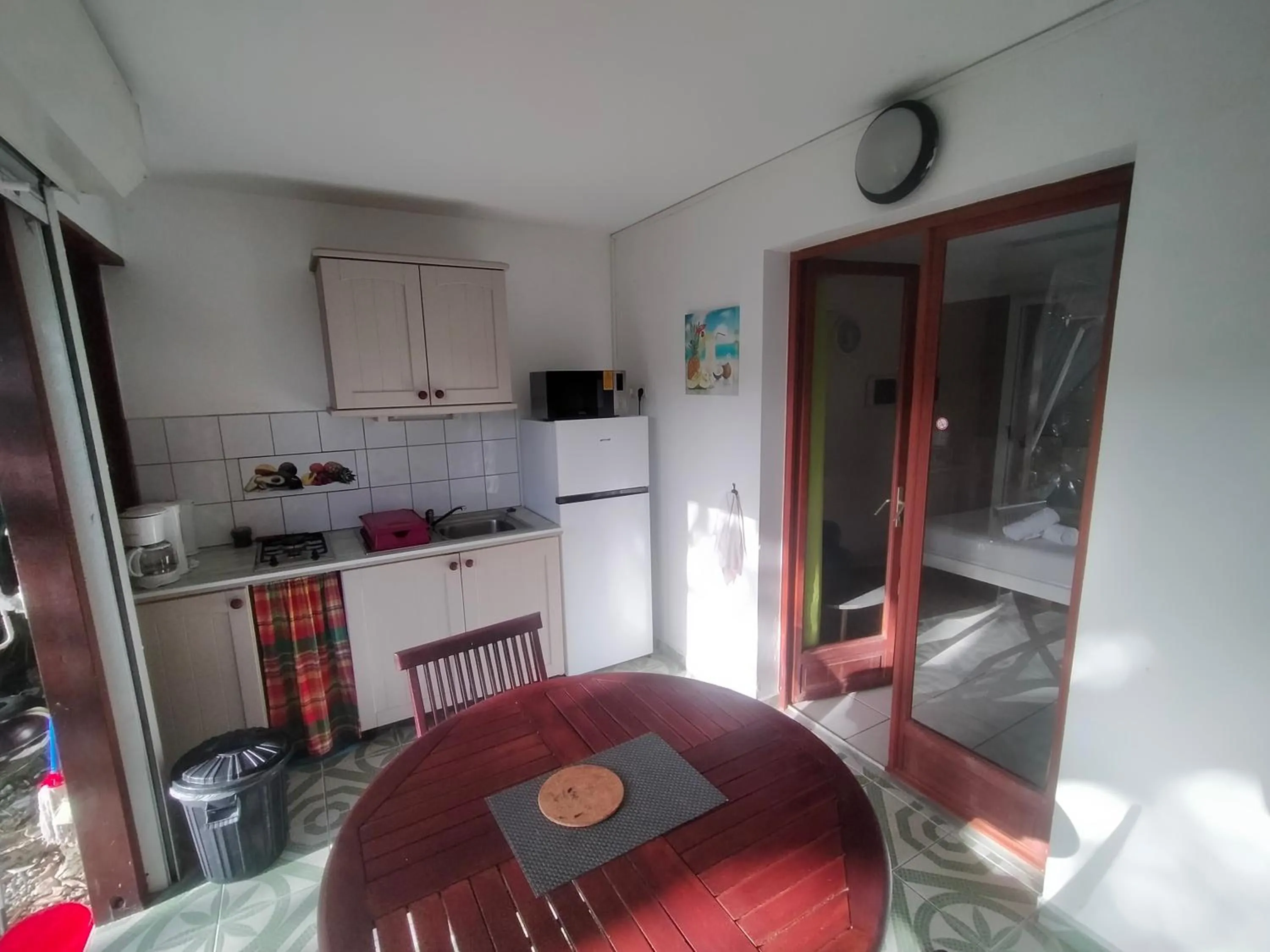 Kitchen or kitchenette in Ti Village Creole
