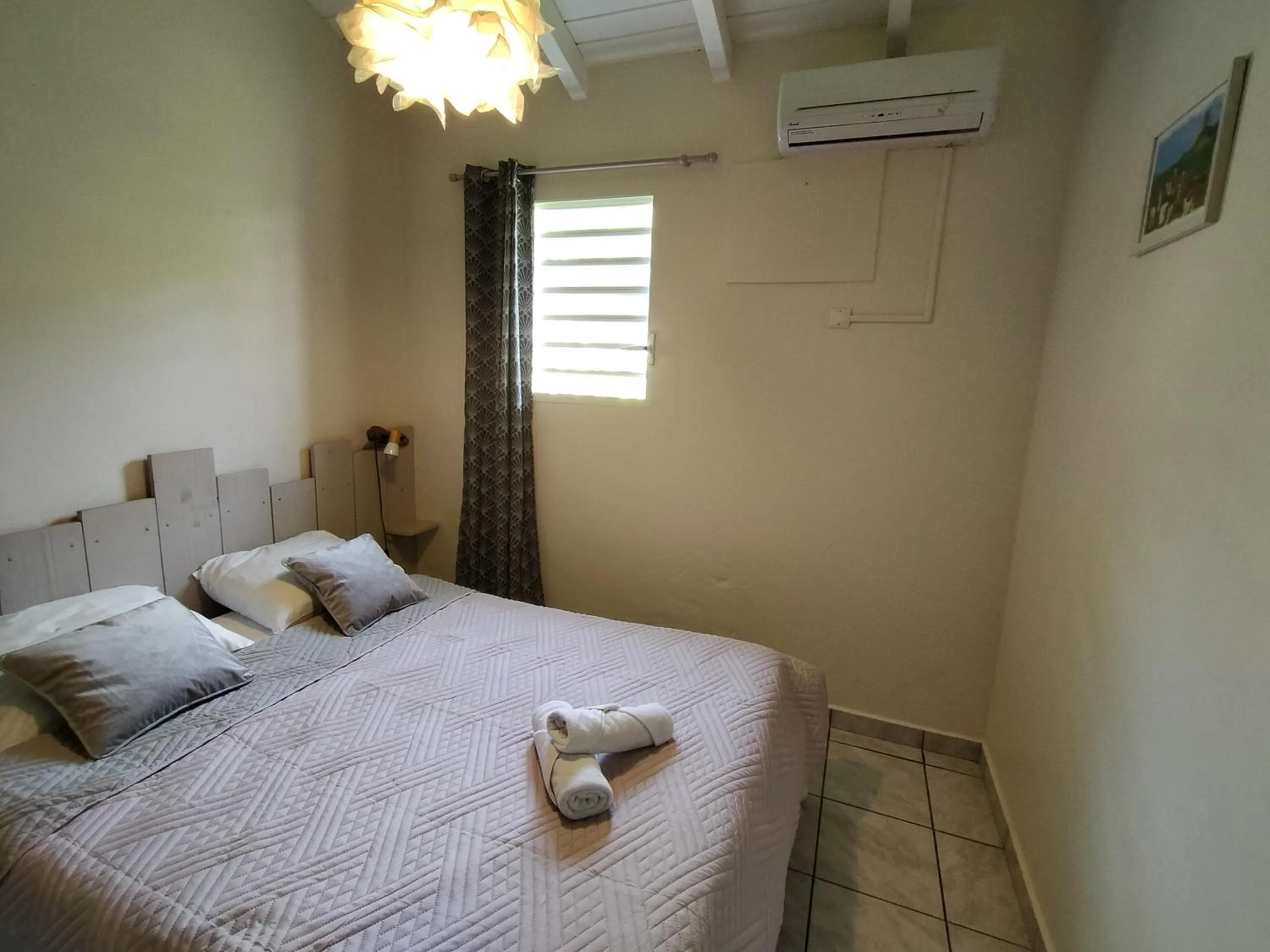 Bedroom, Bed in Ti Village Creole