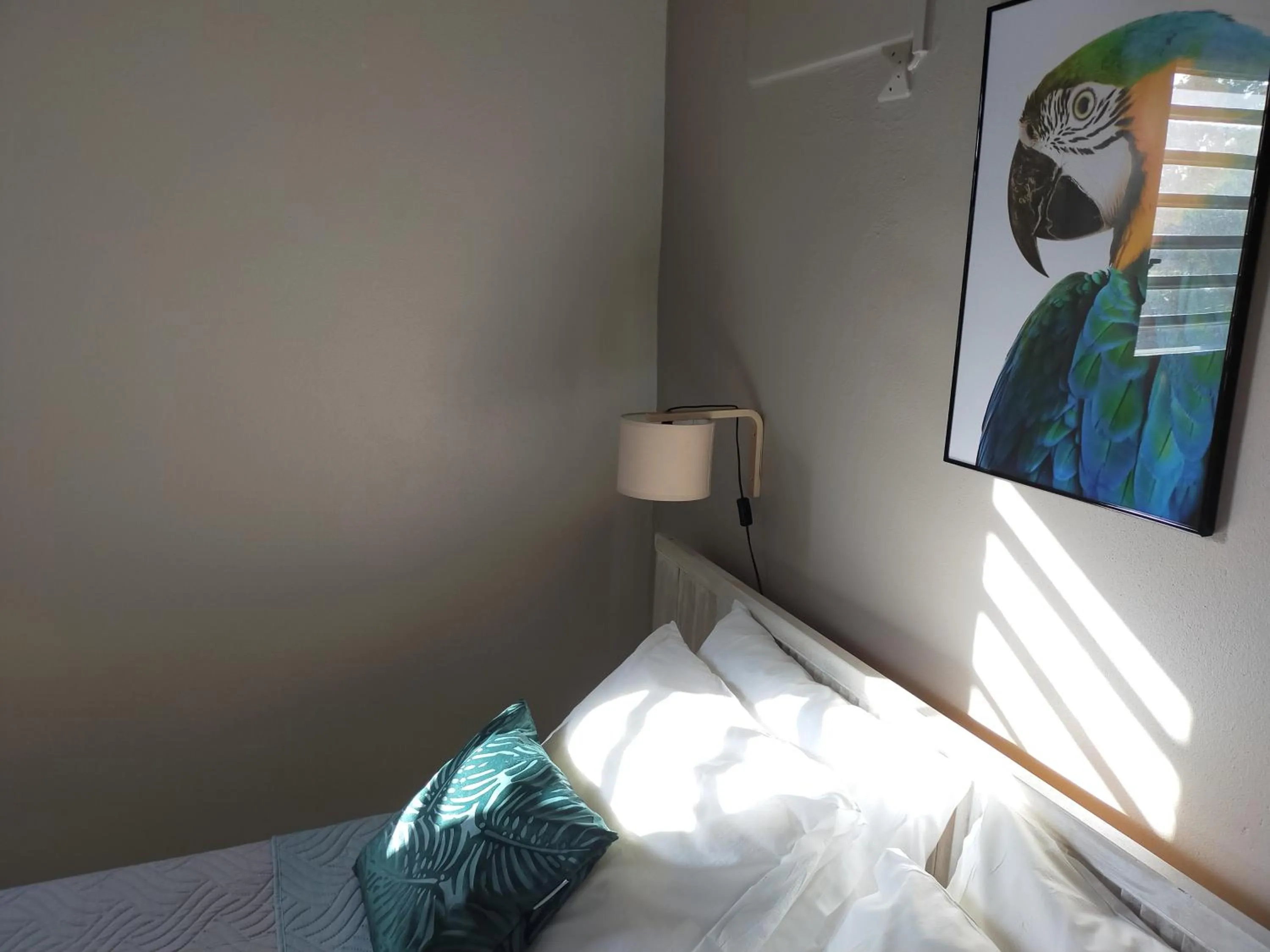 Bed in Ti Village Creole