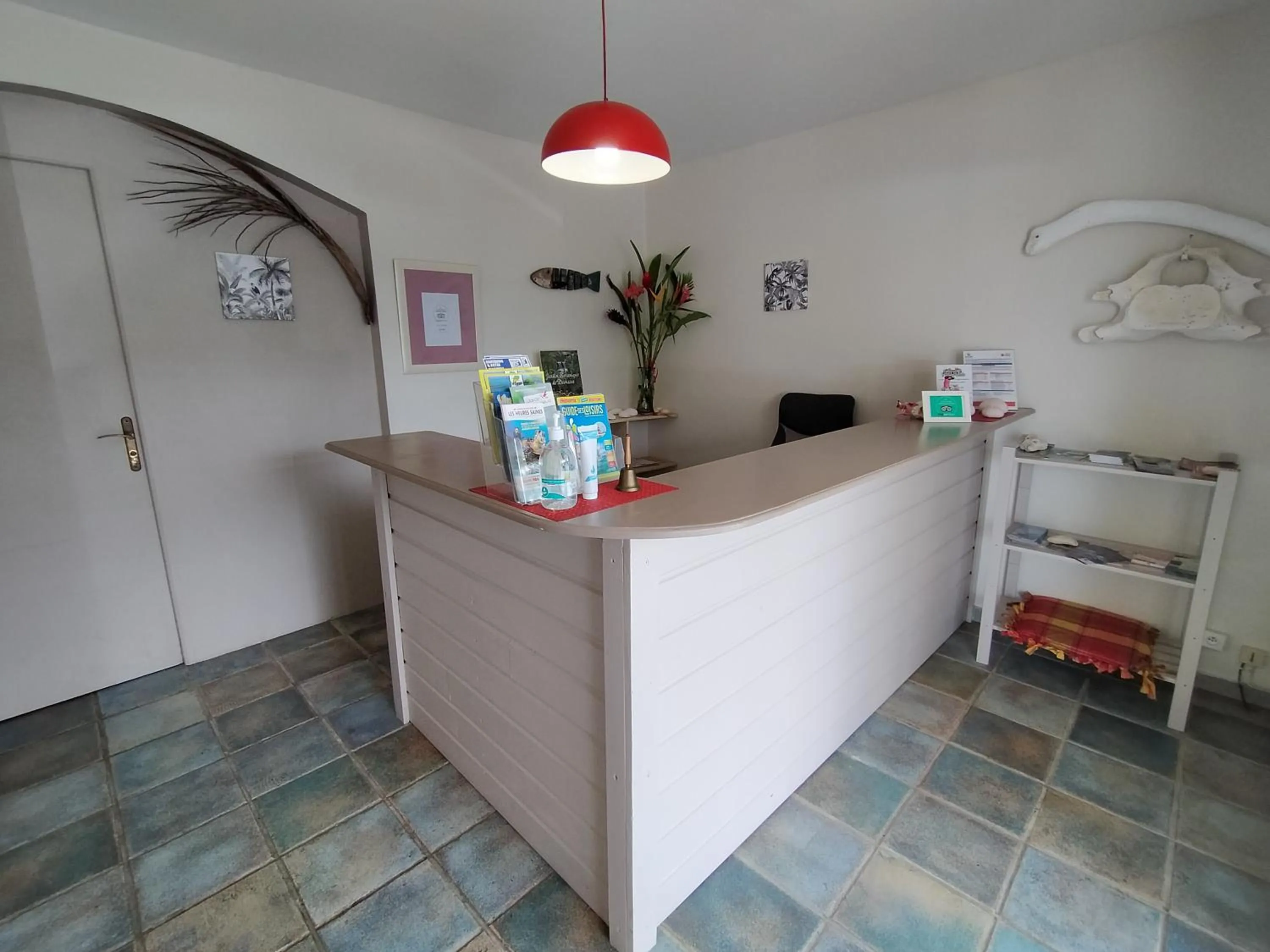 Lobby or reception in Ti Village Creole