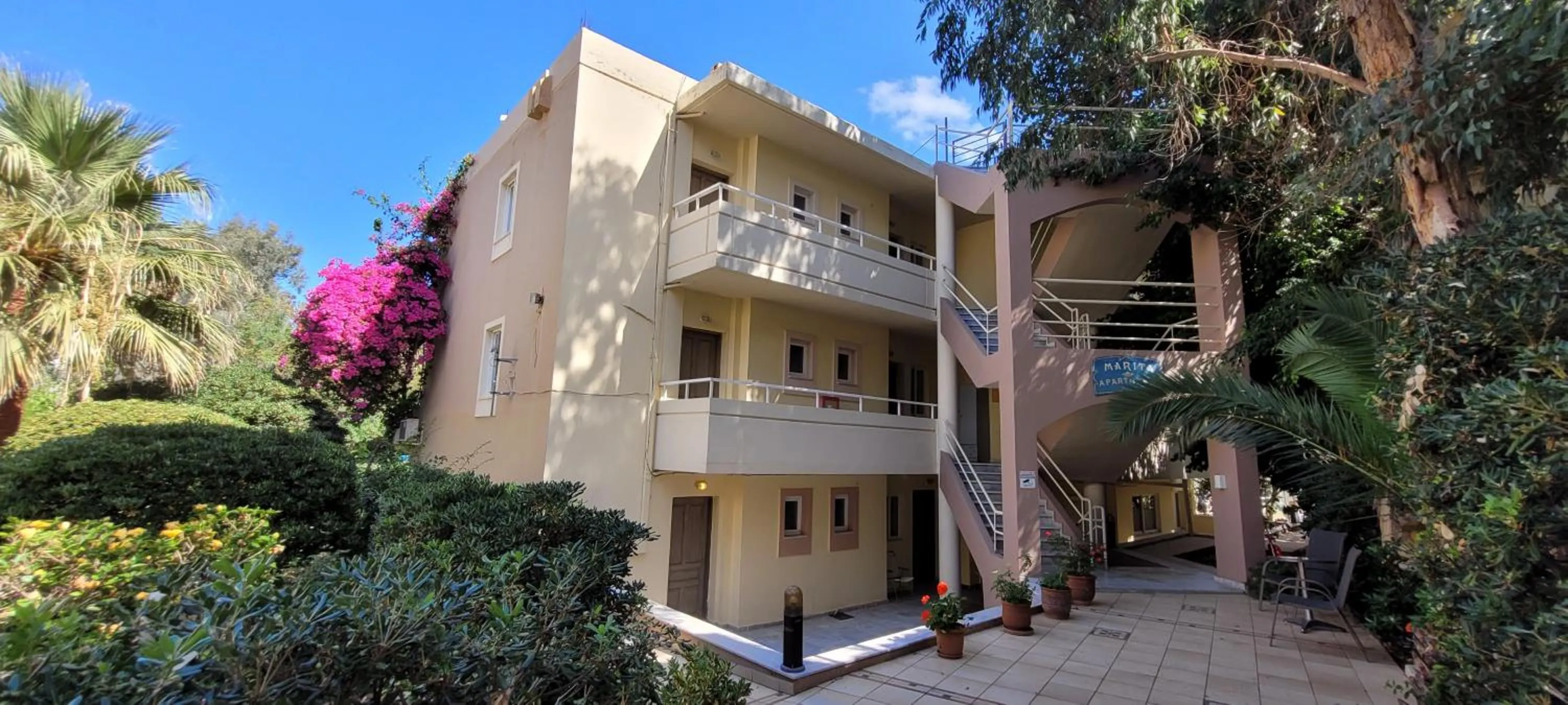 Property building in Marita's Apartments