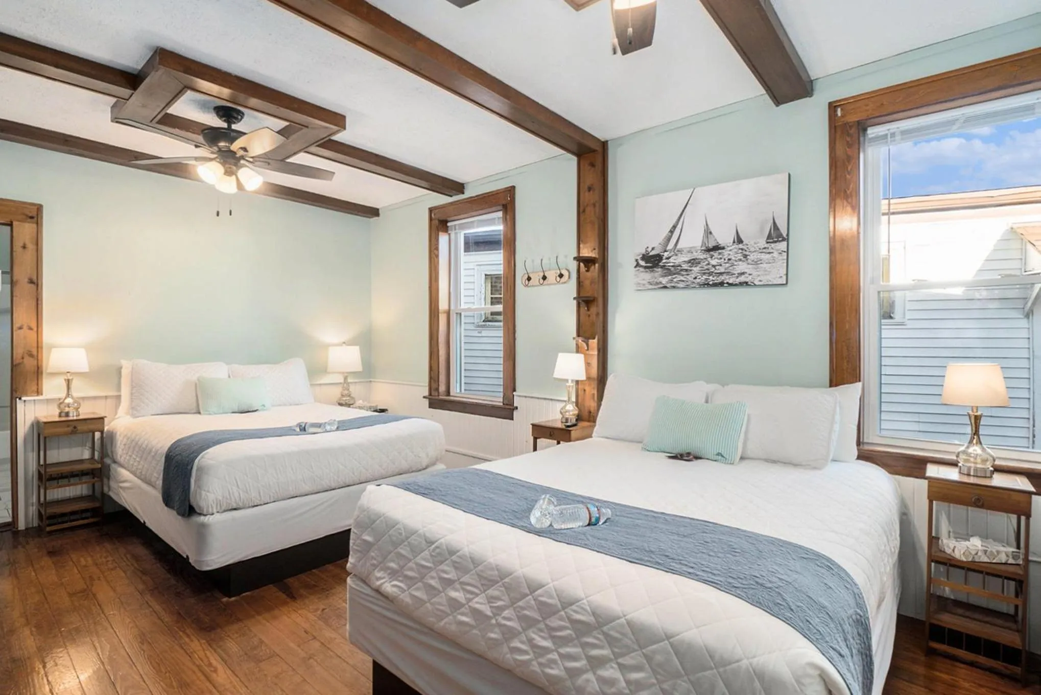 Bed in Historic Hotel Nichols