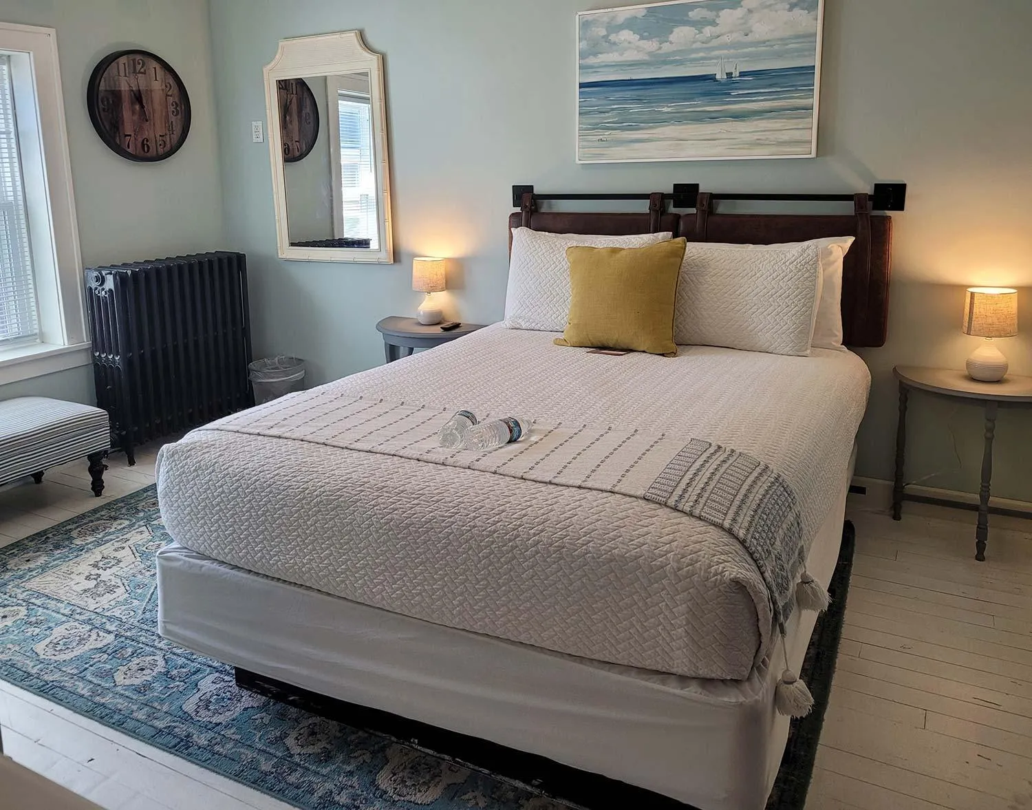 Bed in Historic Hotel Nichols