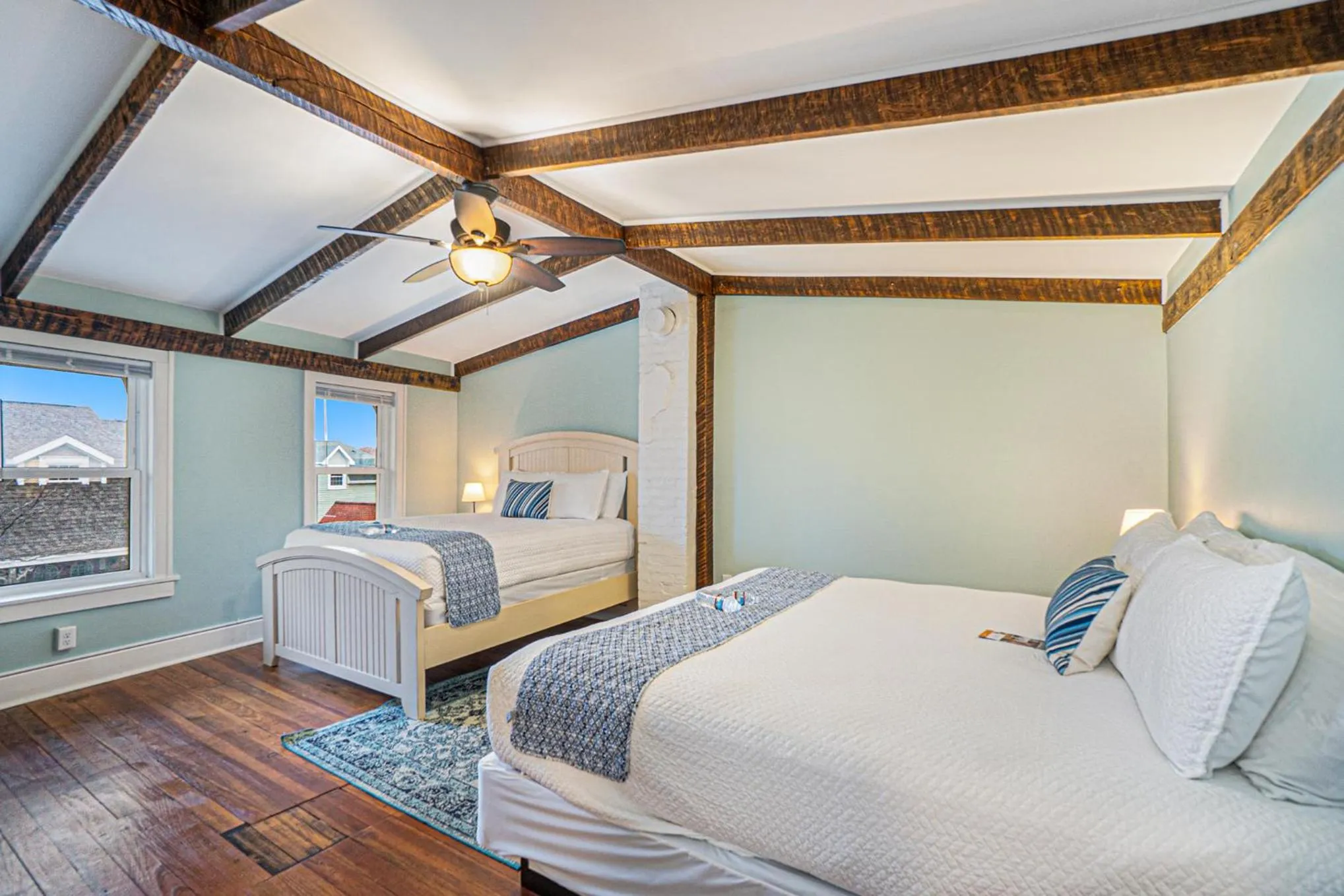 Bed in Historic Hotel Nichols