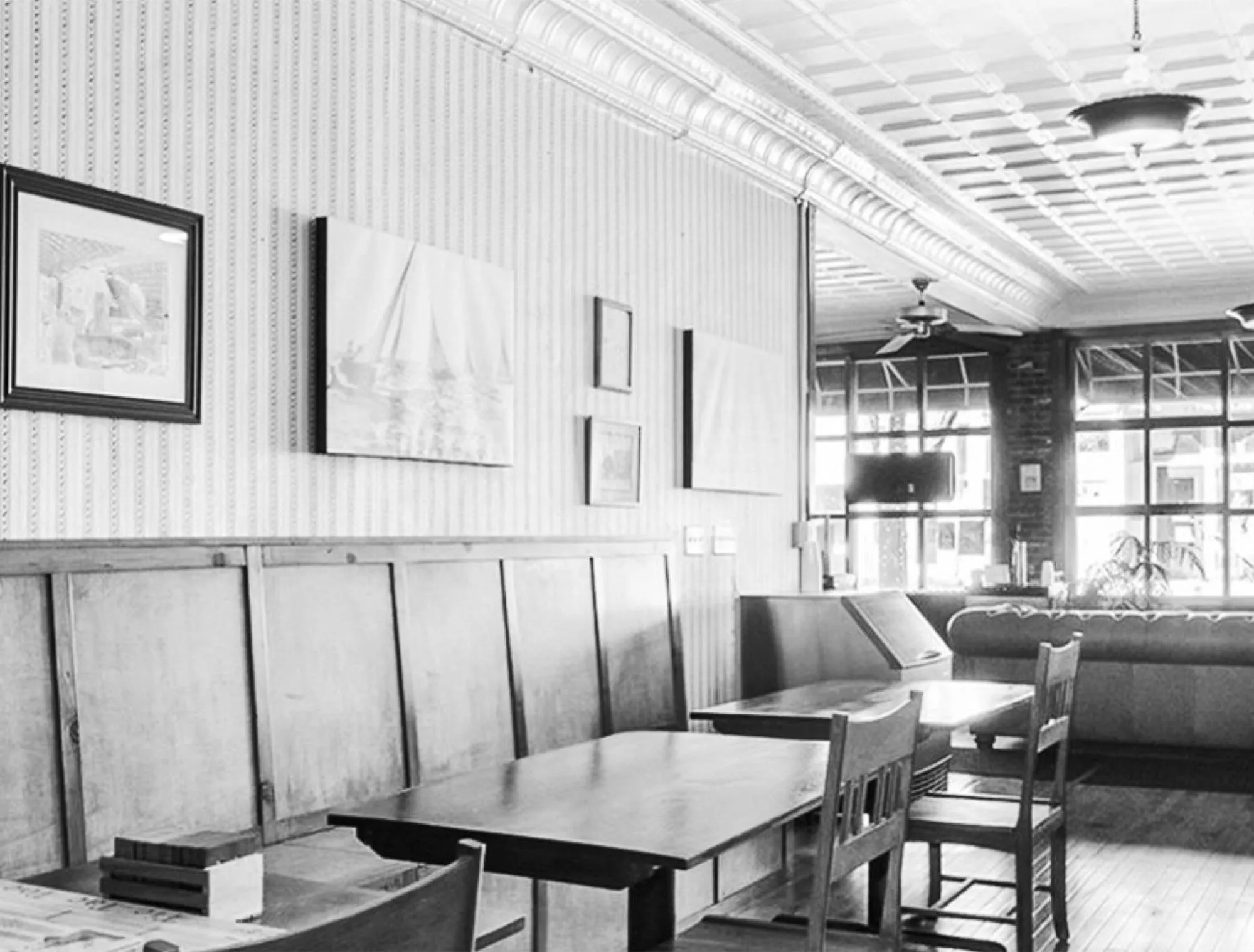 Dining area in Historic Hotel Nichols