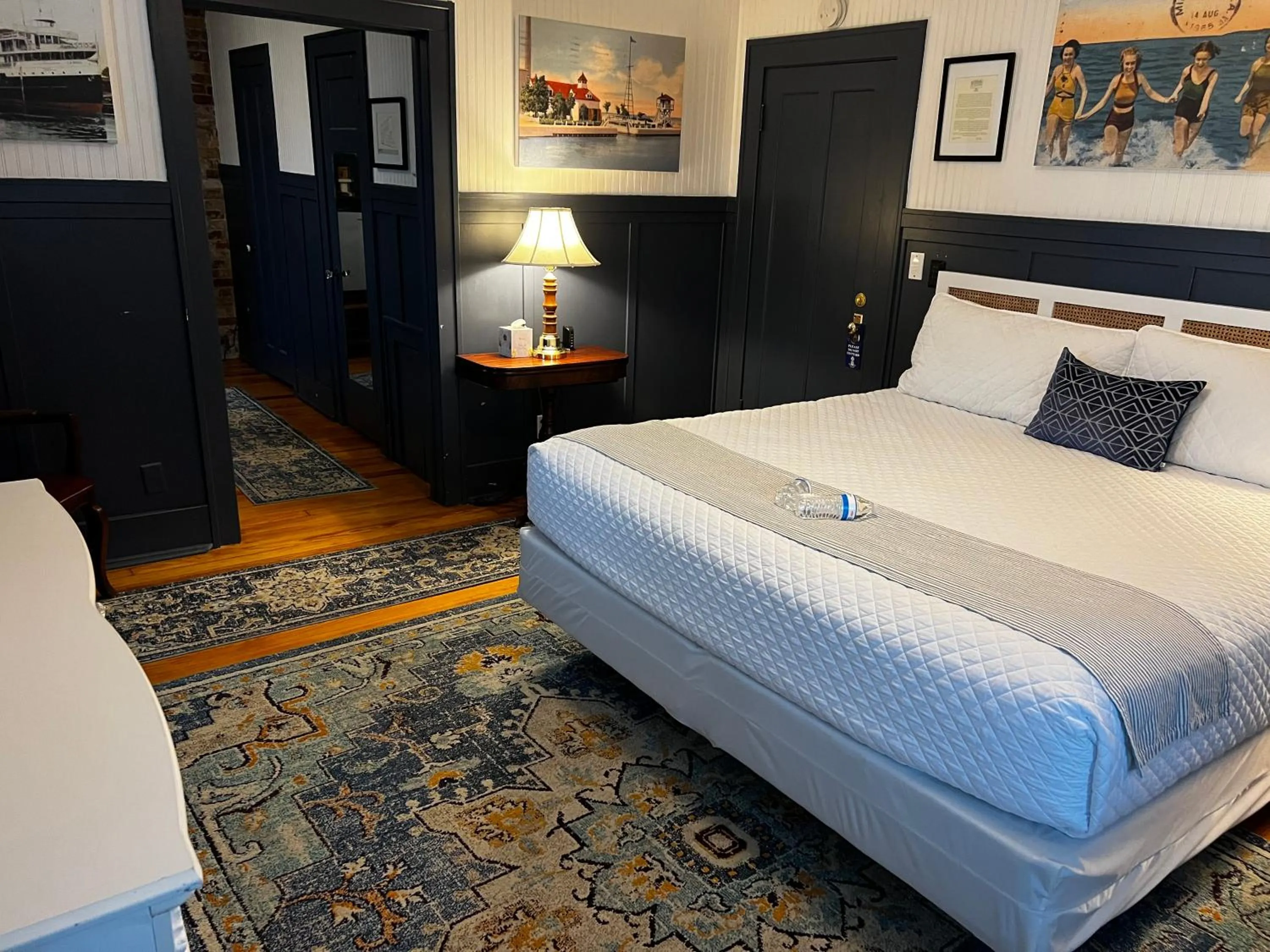 Bed in Historic Hotel Nichols