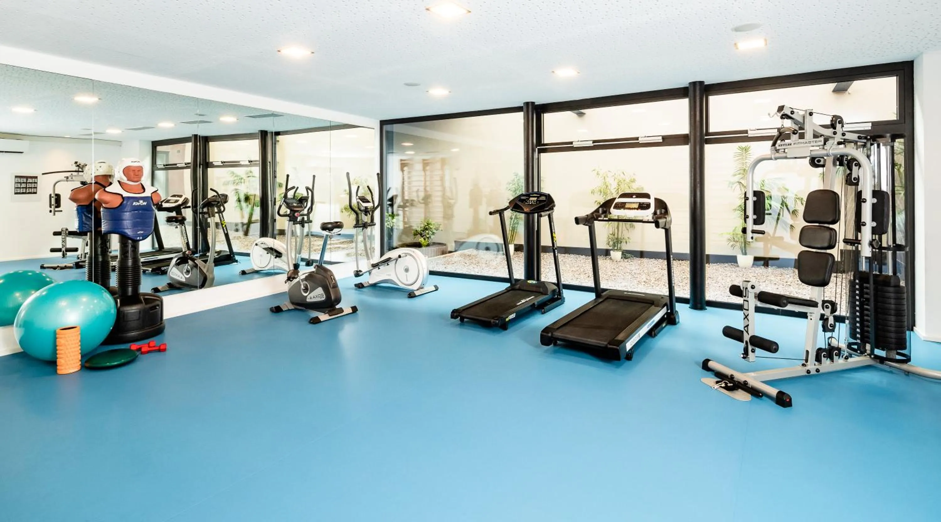 Fitness centre/facilities in Hotel Thalhof am See