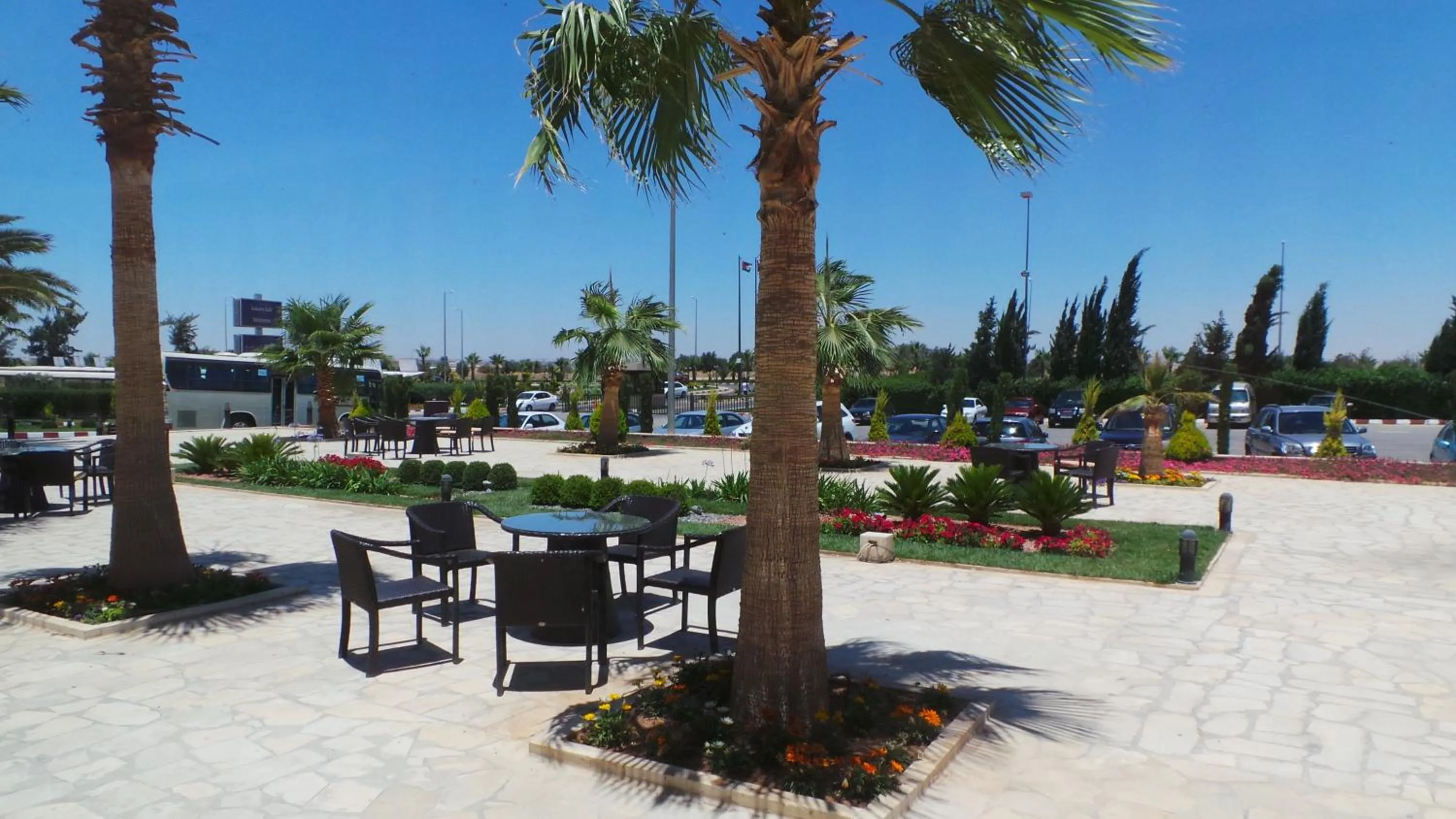 Balcony/Terrace in Amman Airport Hotel