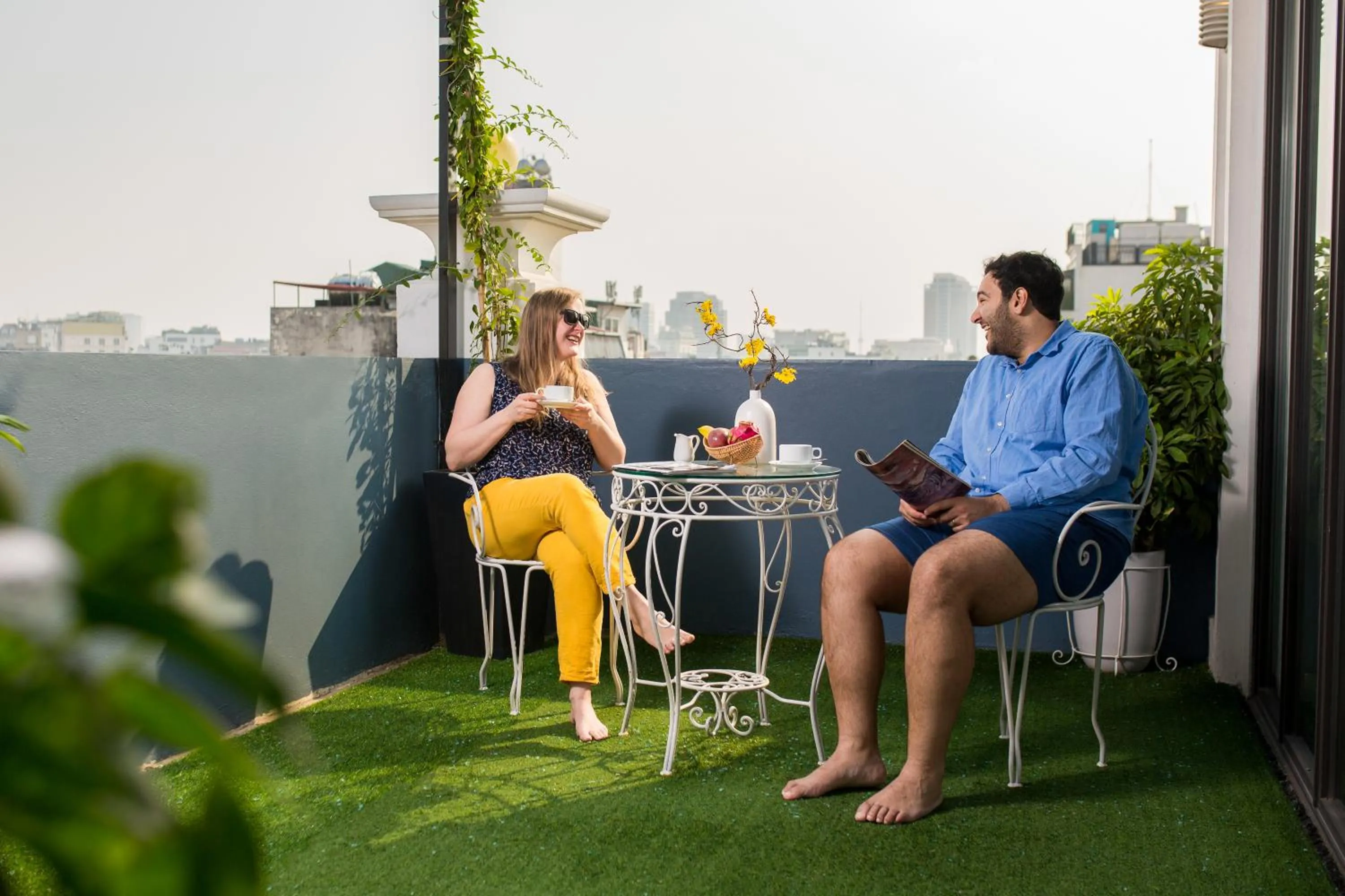 Balcony/Terrace in Serene Boutique Hotel & Spa
