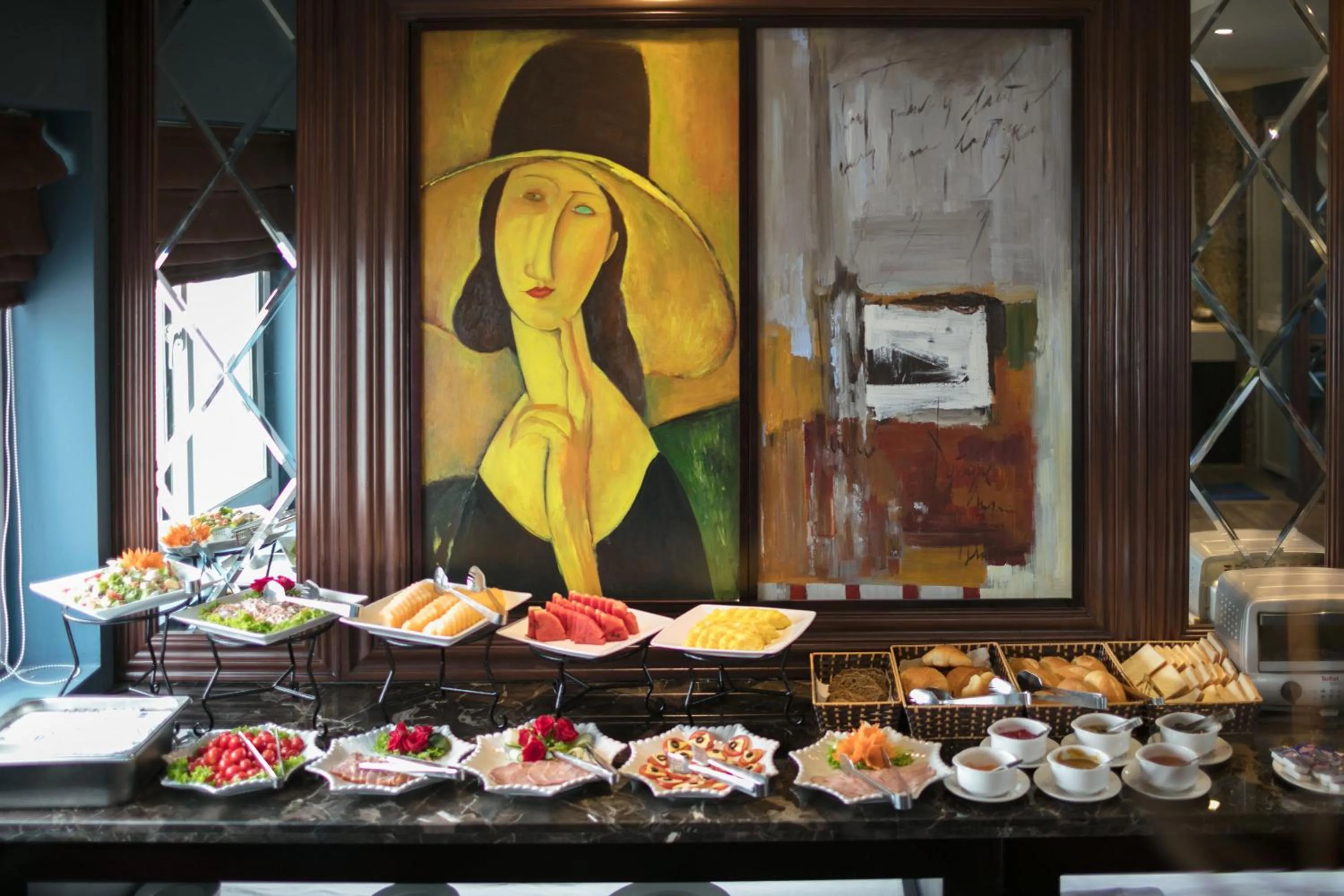 Buffet breakfast in Serene Boutique Hotel & Spa