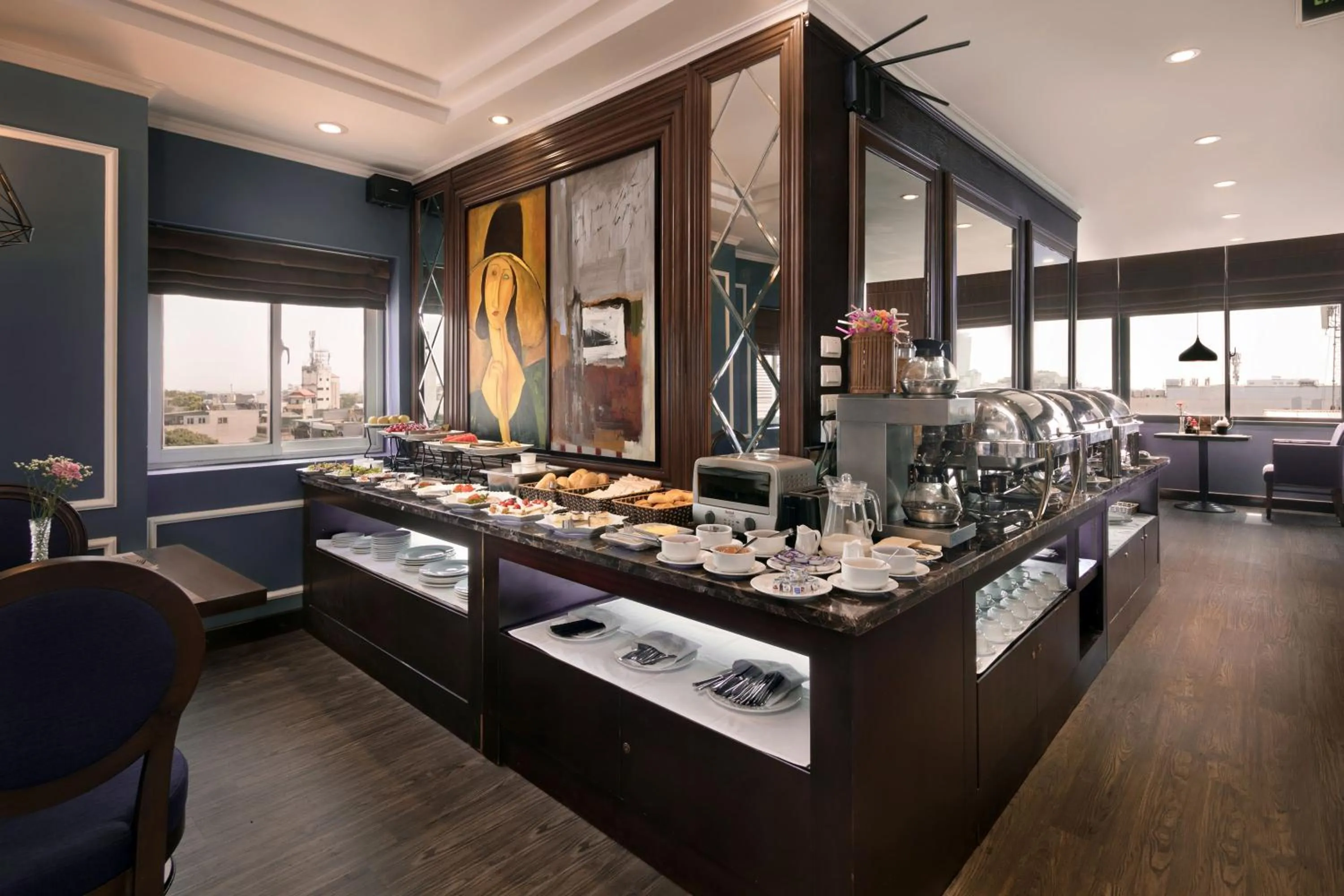 Buffet breakfast in Serene Boutique Hotel & Spa