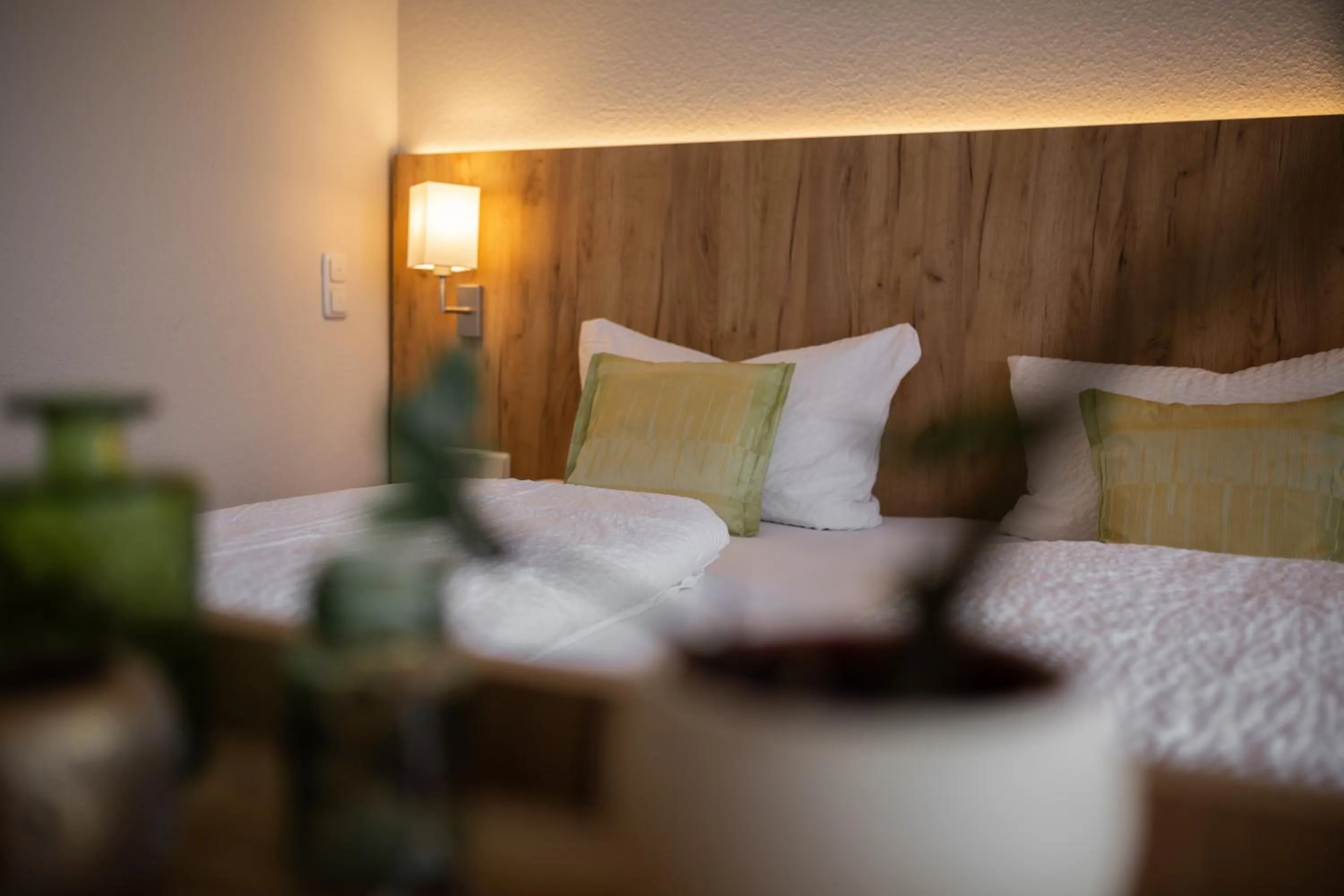 Bed in Hotel Fröhlich-Höche