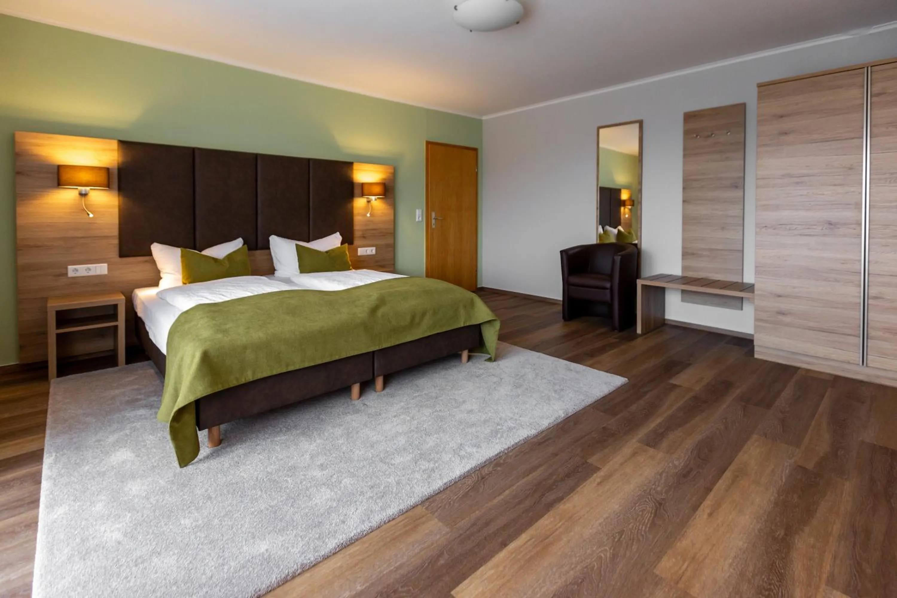 Bed in Hotel Fröhlich-Höche