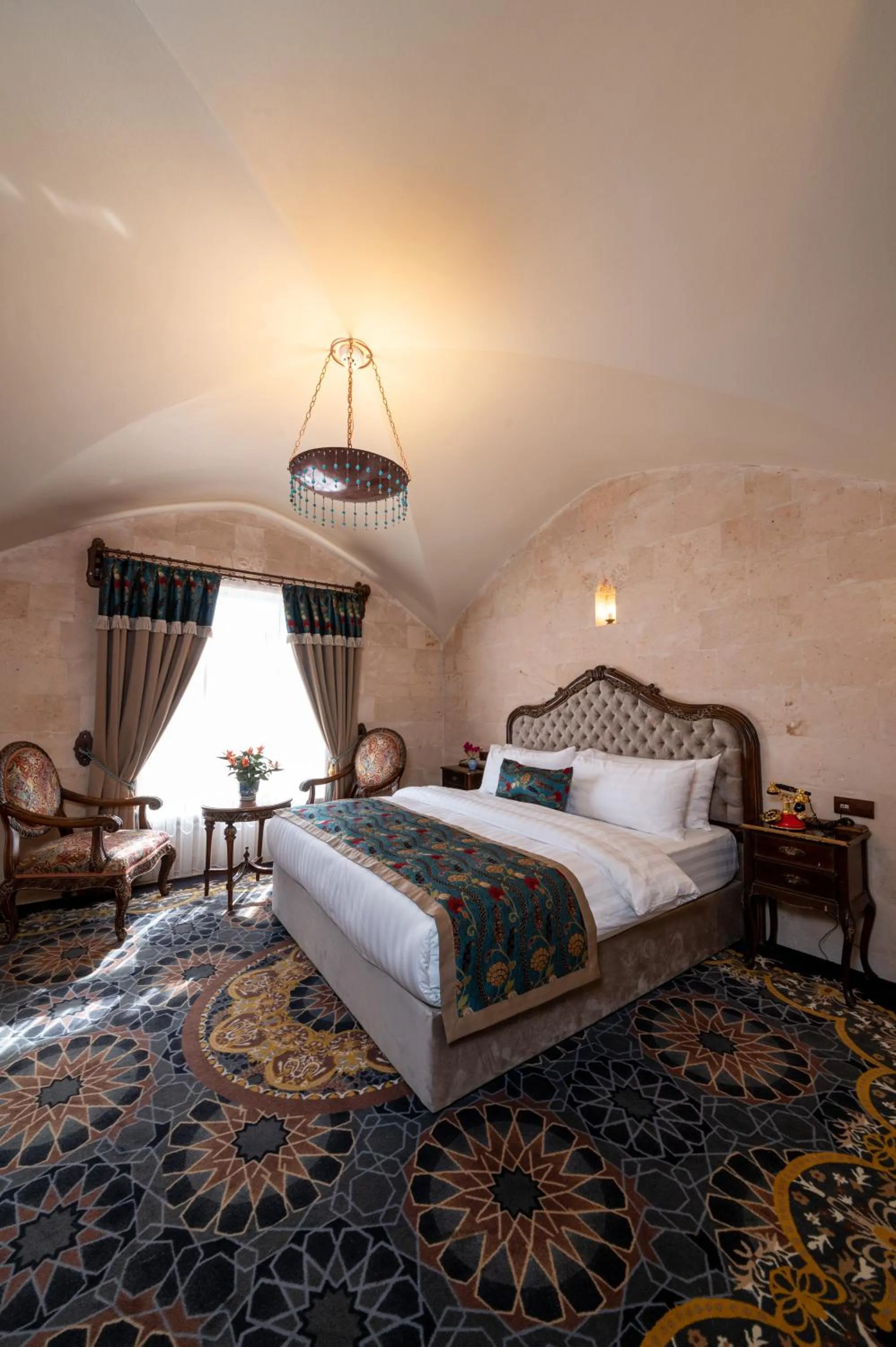 Bed in Maridin Hotel