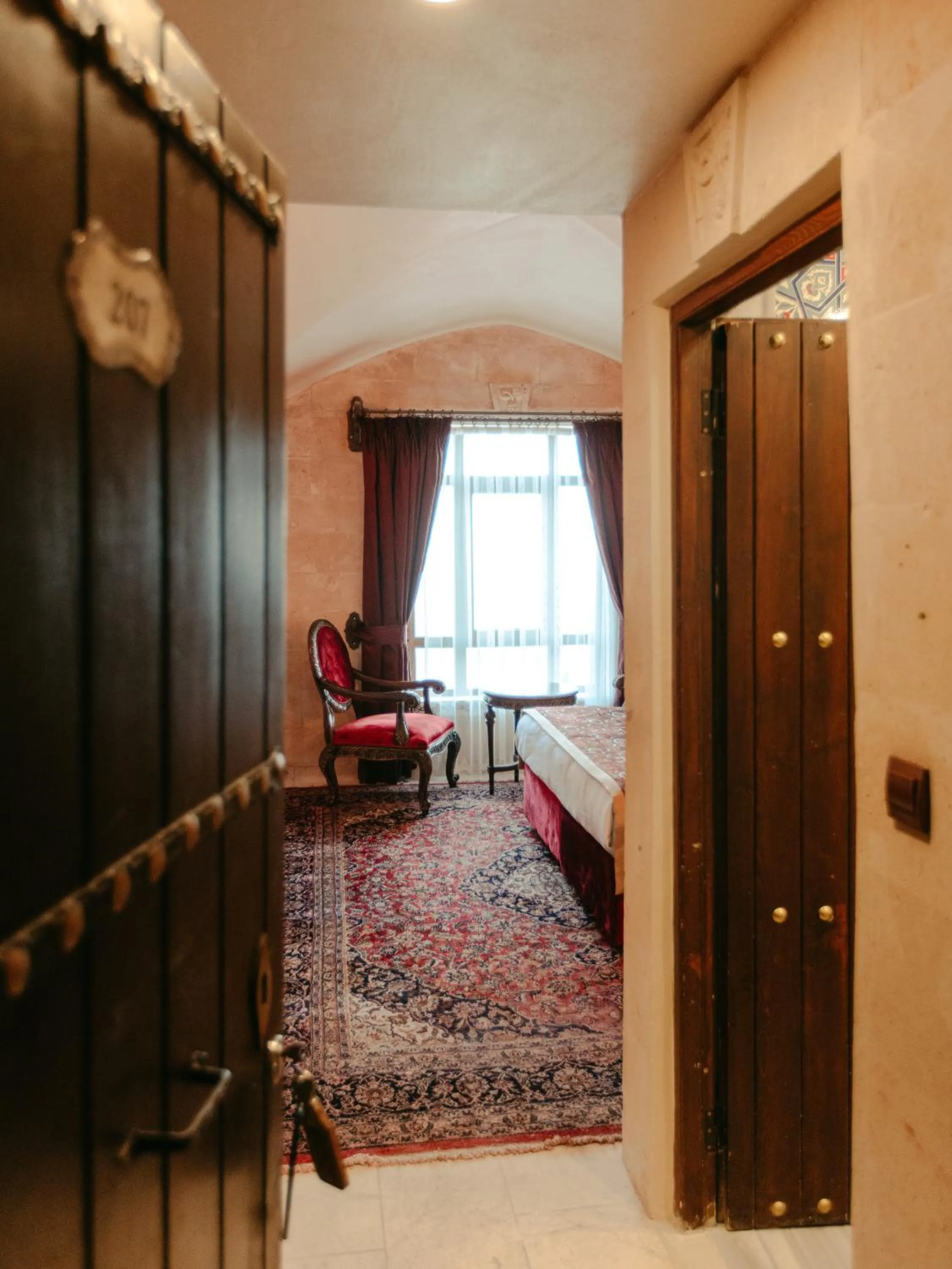 Bed in Maridin Hotel