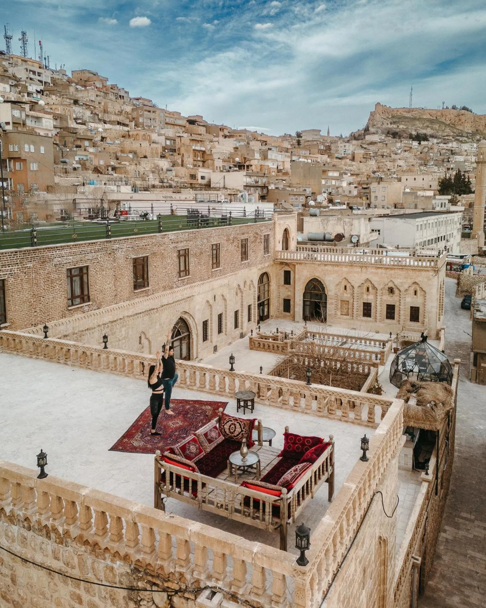 Natural landscape in Maridin Hotel