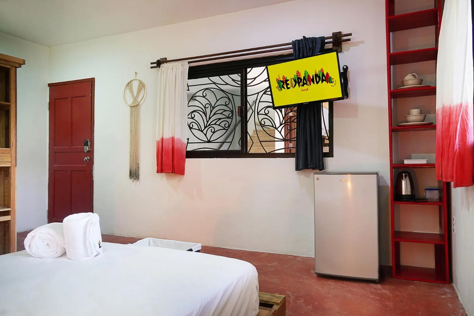 Bed in Red Panda Hostal