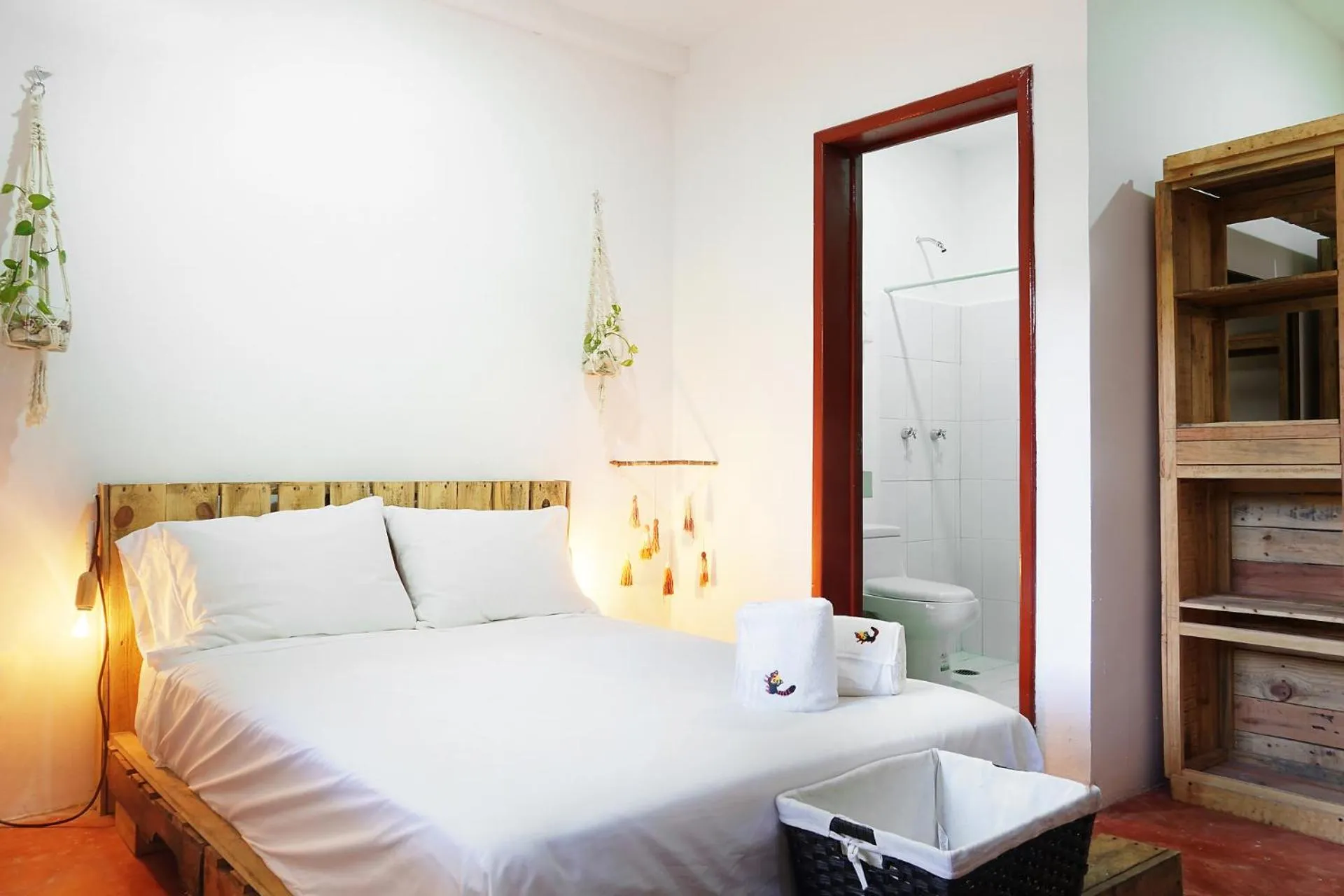 Bed in Red Panda Hostal