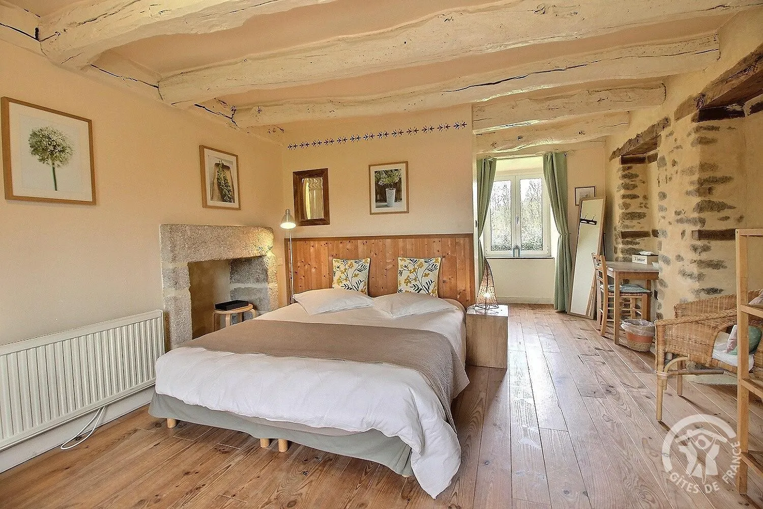 Bed in Kêr Neizh Breizh - Gîtes de Charme - Le Petit Châtelier