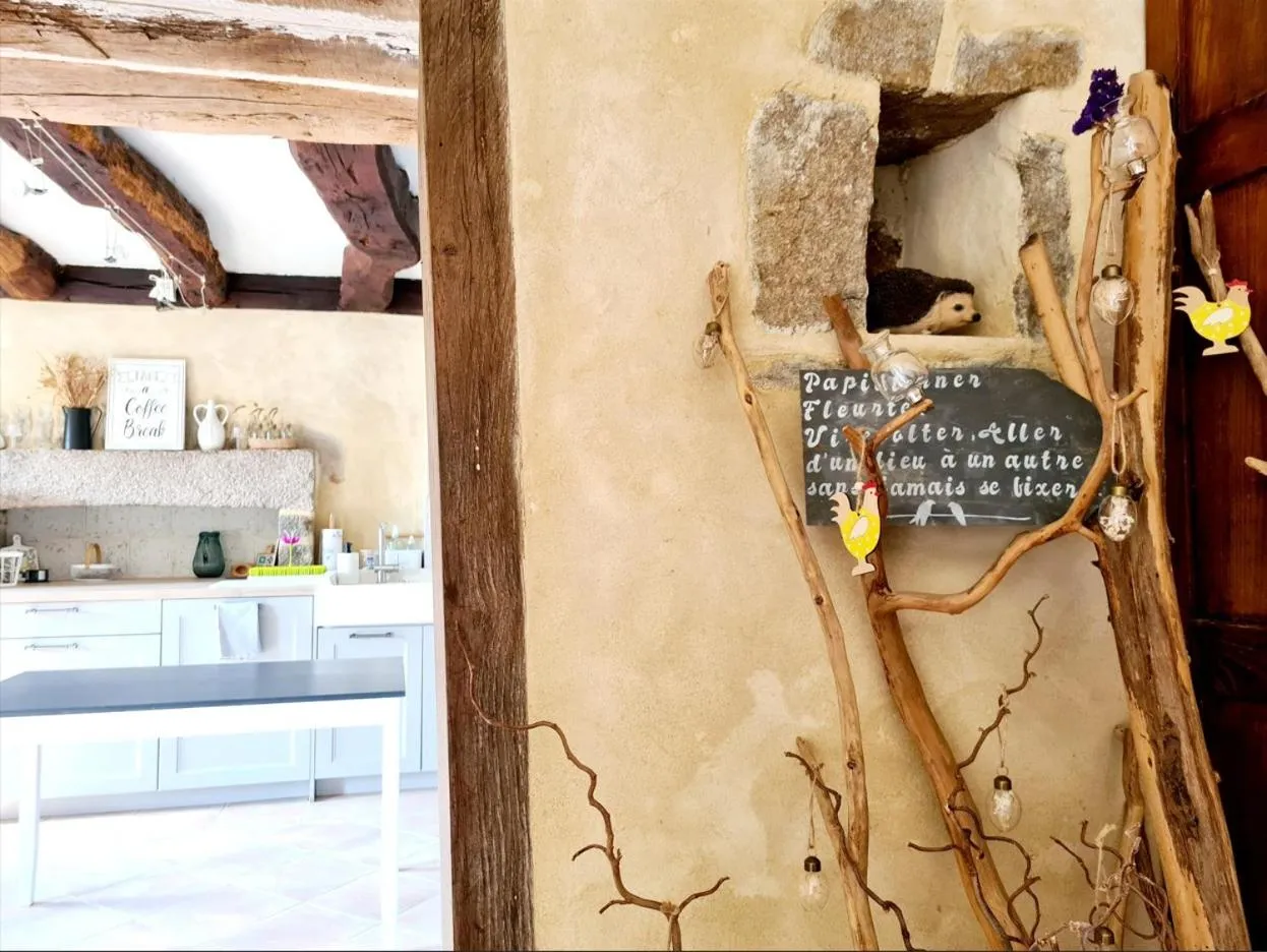 Decorative detail in Kêr Neizh Breizh - Gîtes de Charme - Le Petit Châtelier