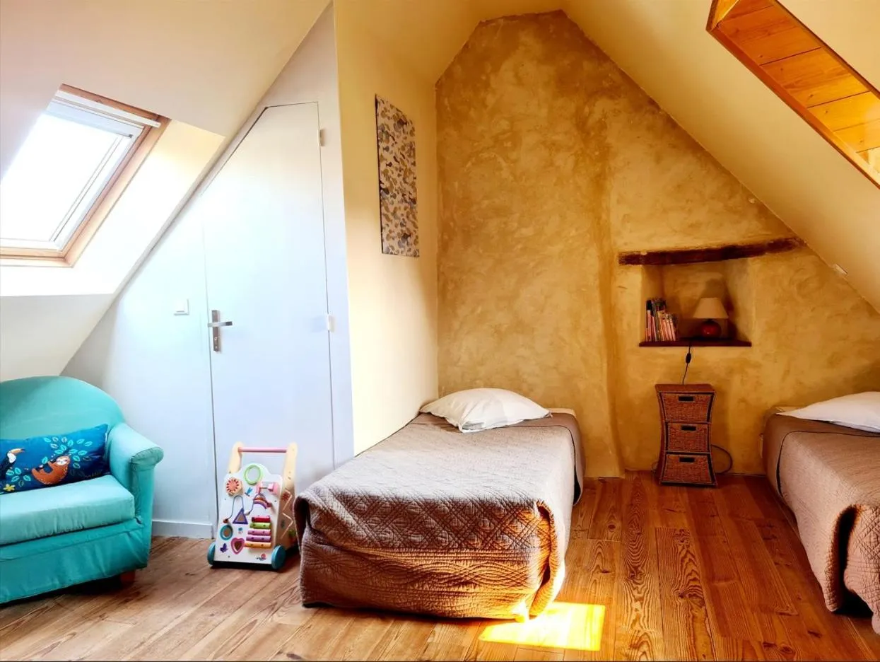 Bedroom, Bed in Kêr Neizh Breizh - Gîtes de Charme - Le Petit Châtelier