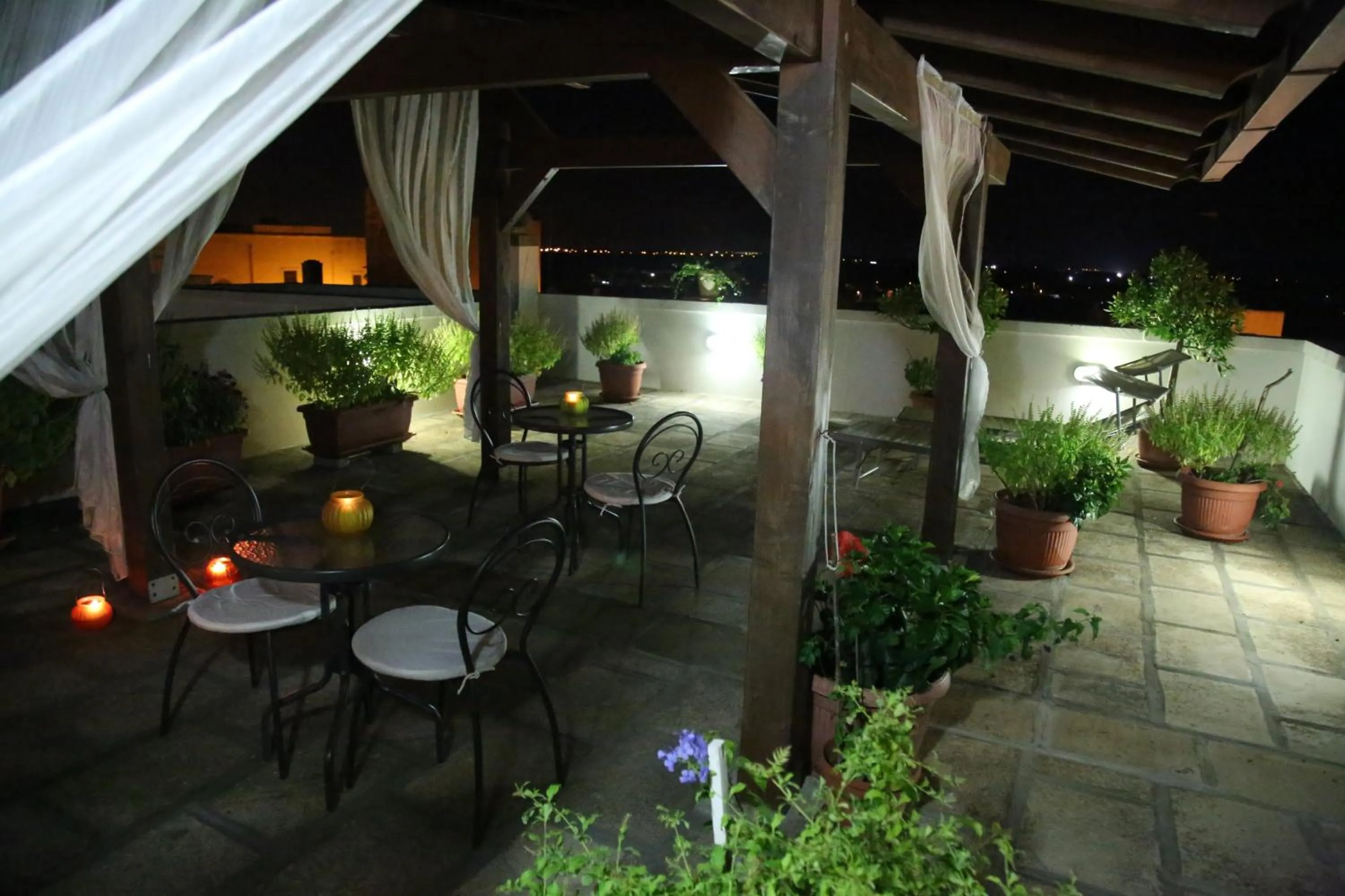 Patio in B&B Borgosolare