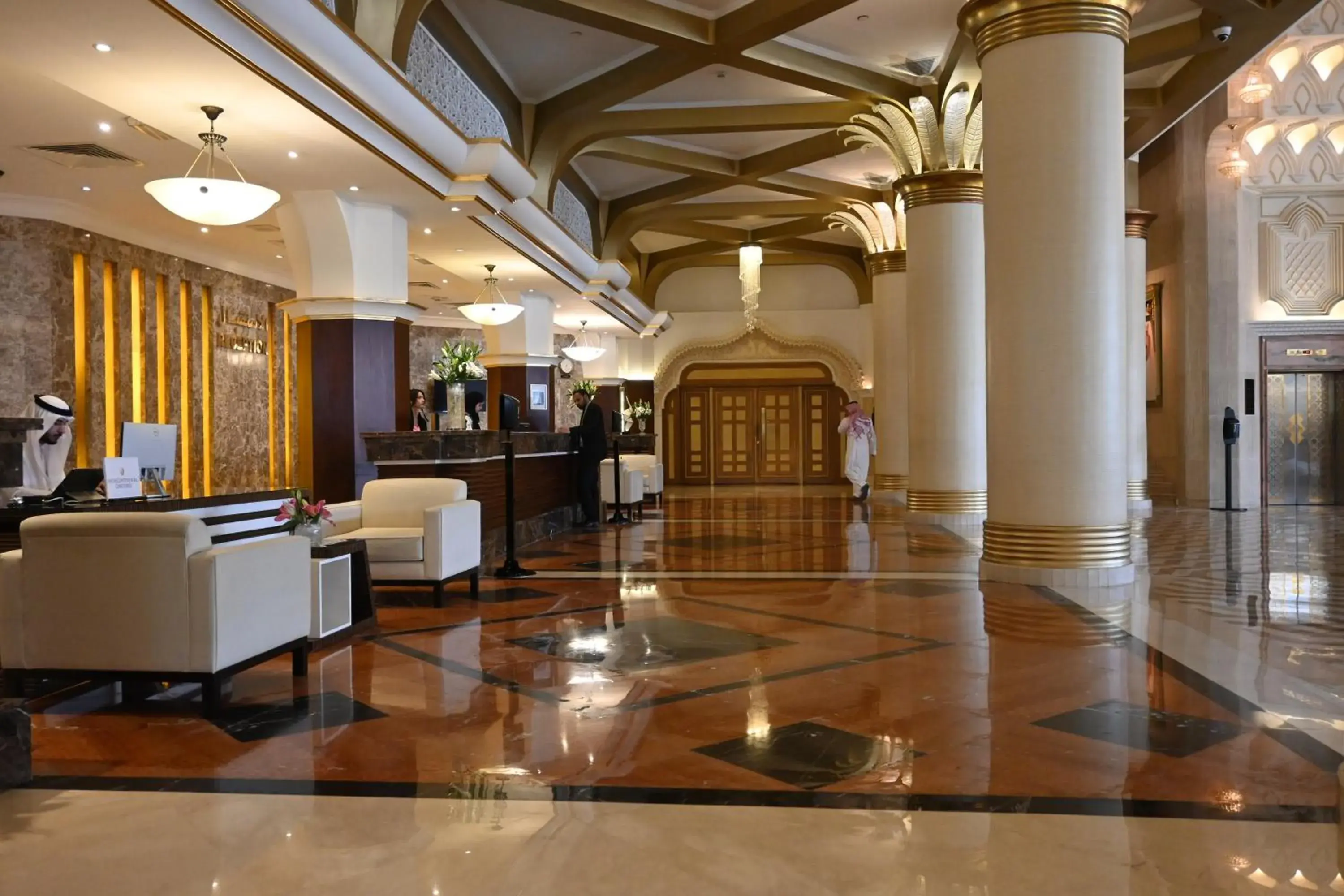 Lobby or reception in InterContinental Jeddah by IHG Lobby or reception in InterContinental Jeddah by IHG