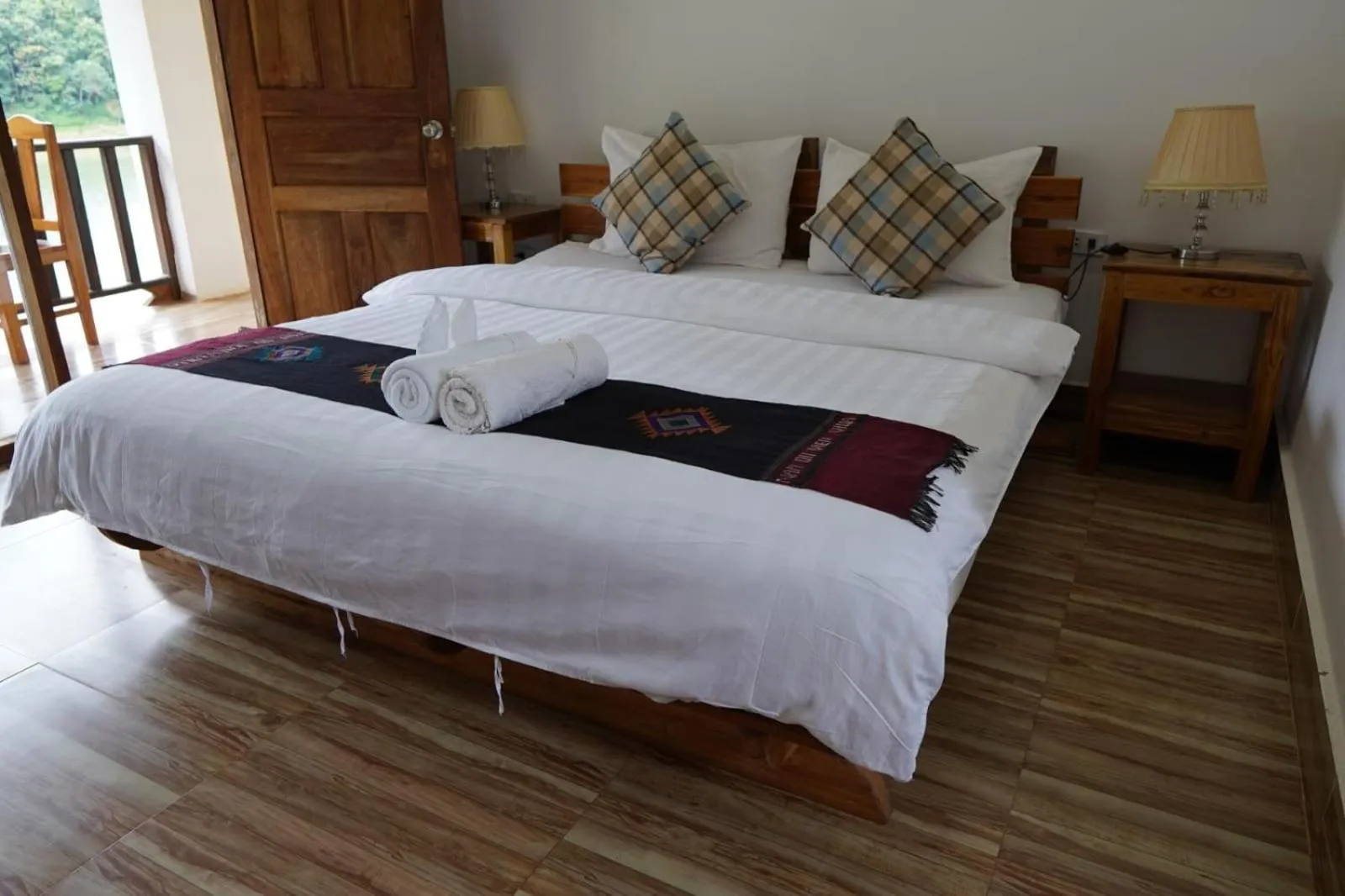 Bedroom, Bed in Nam ou view villa