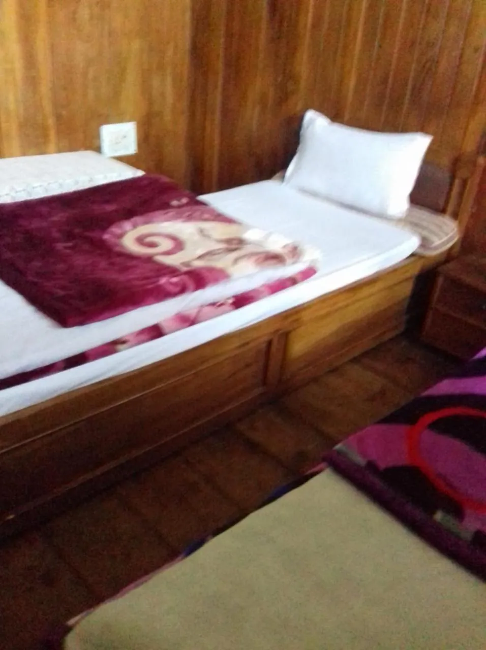 Bed in Buddha Hotel