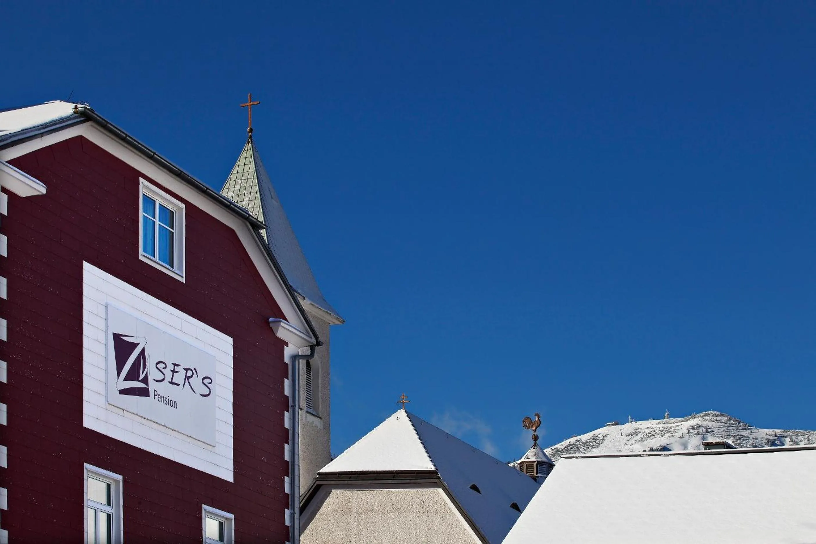 Facade/entrance in Familie Zuser Hotel Garni