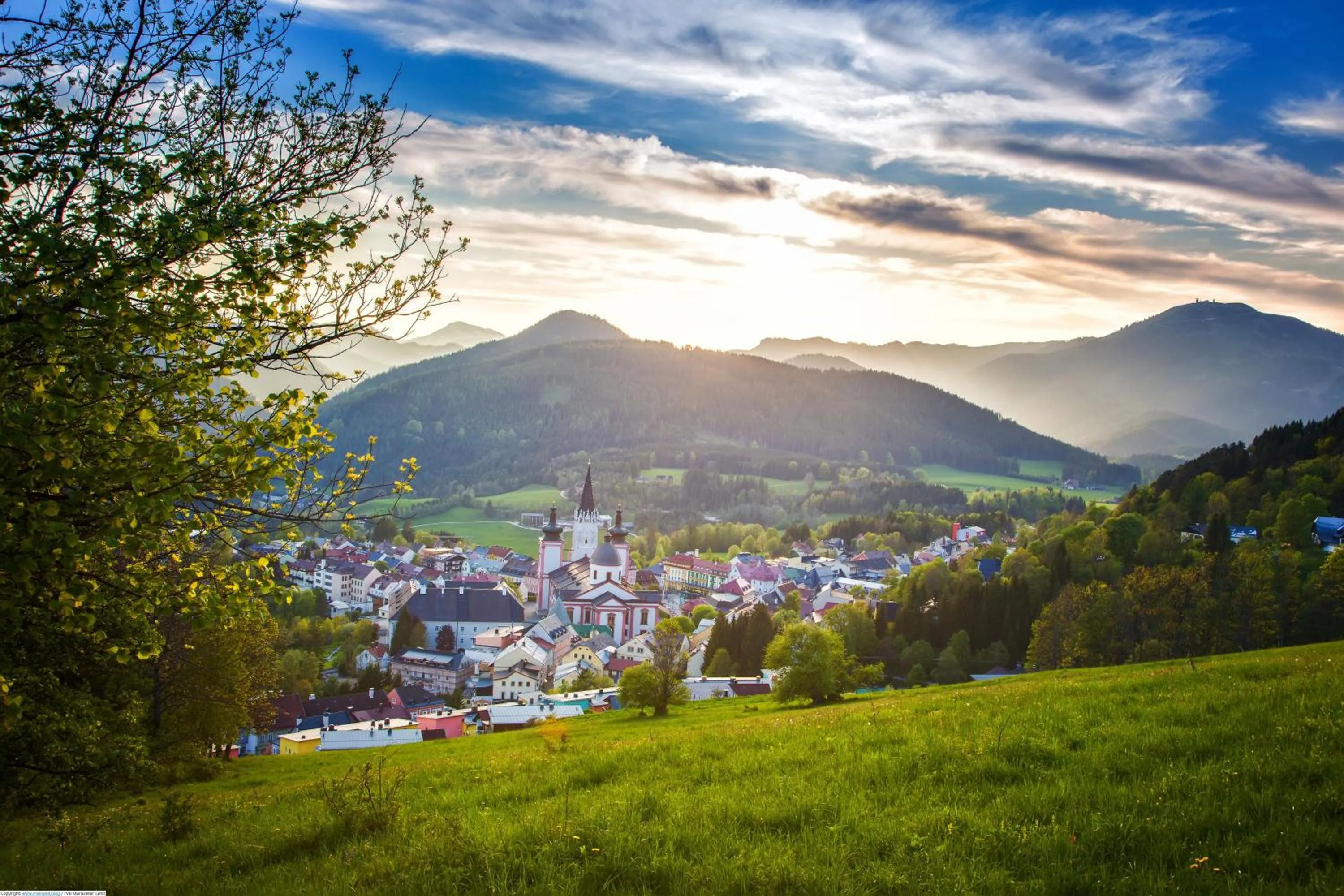 Natural landscape in Familie Zuser Hotel Garni