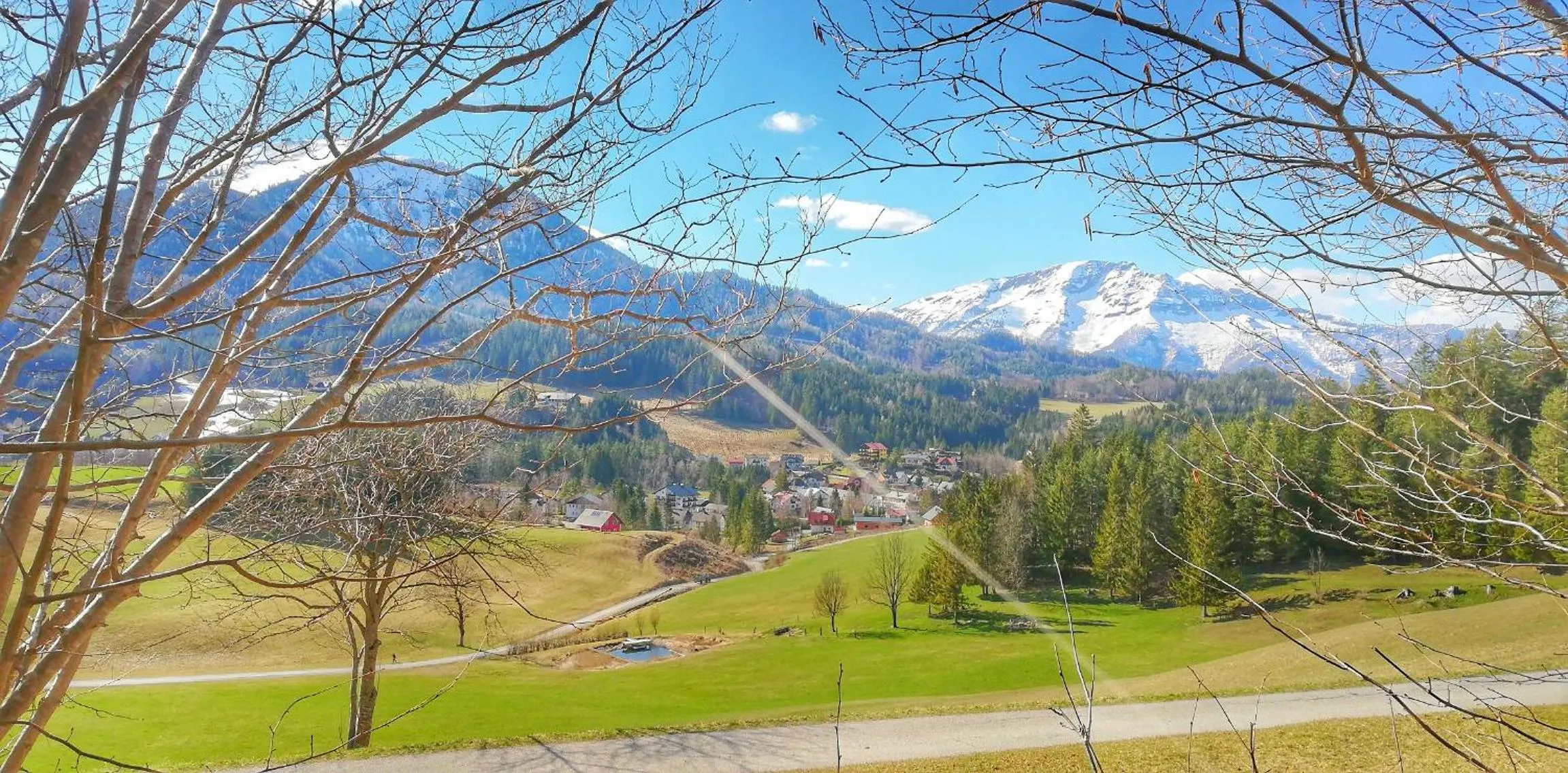 Natural landscape in Familie Zuser Hotel Garni
