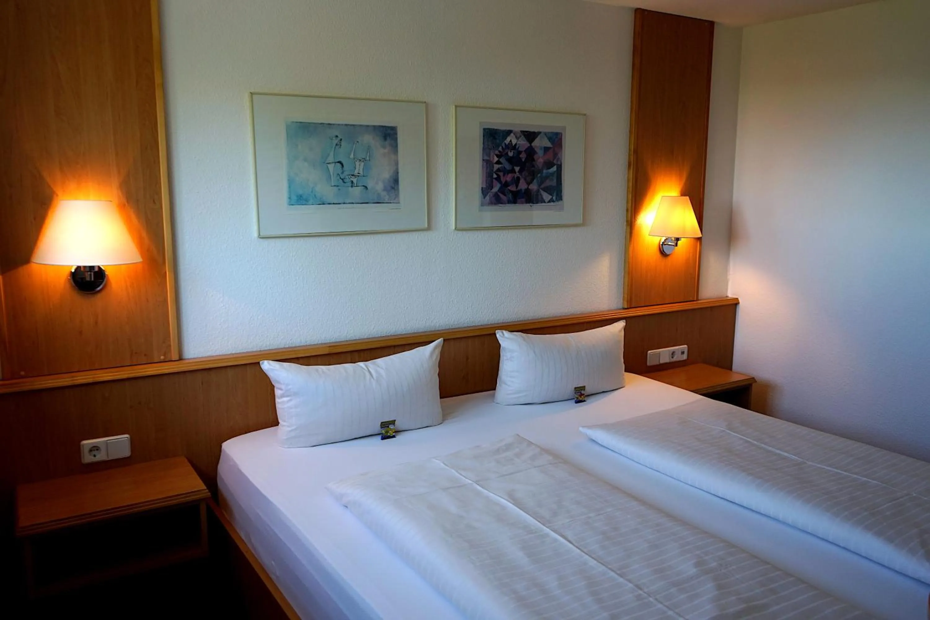 Photo of the whole room, Bed in Hainberg Hotel Garni