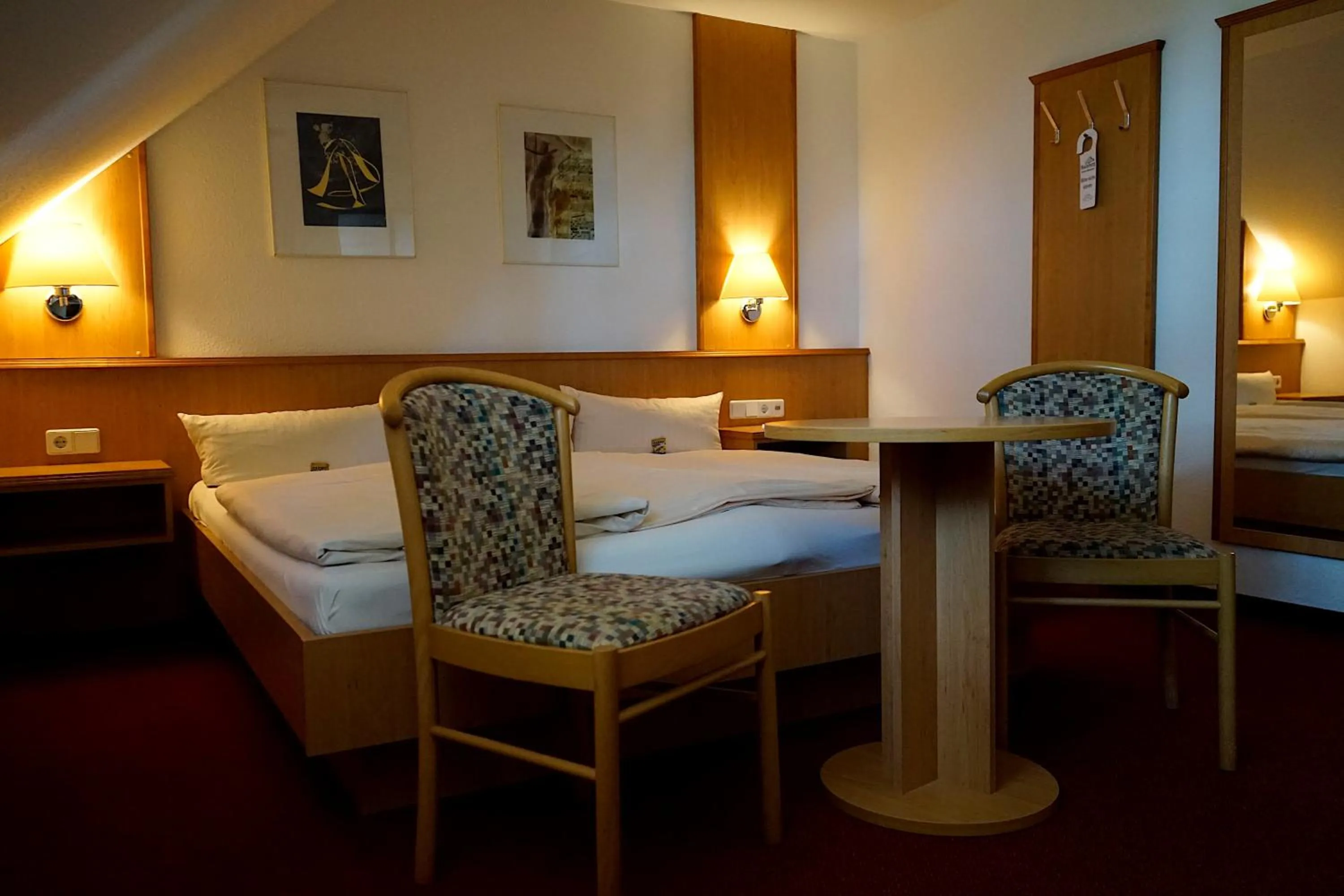 Photo of the whole room, Bed in Hainberg Hotel Garni