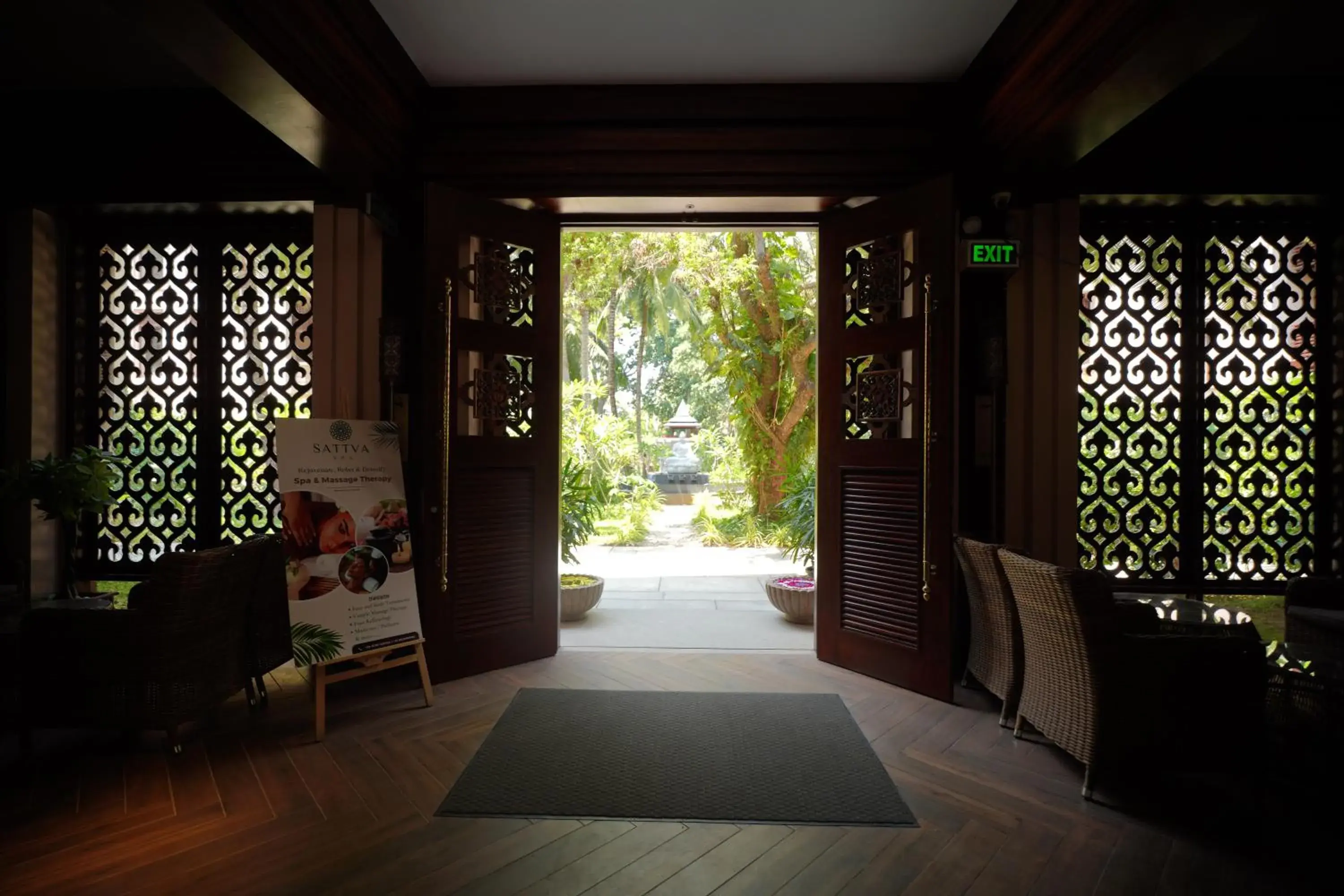 Facade/entrance in Sea Shell Samssara Facade/entrance in Sea Shell Samssara