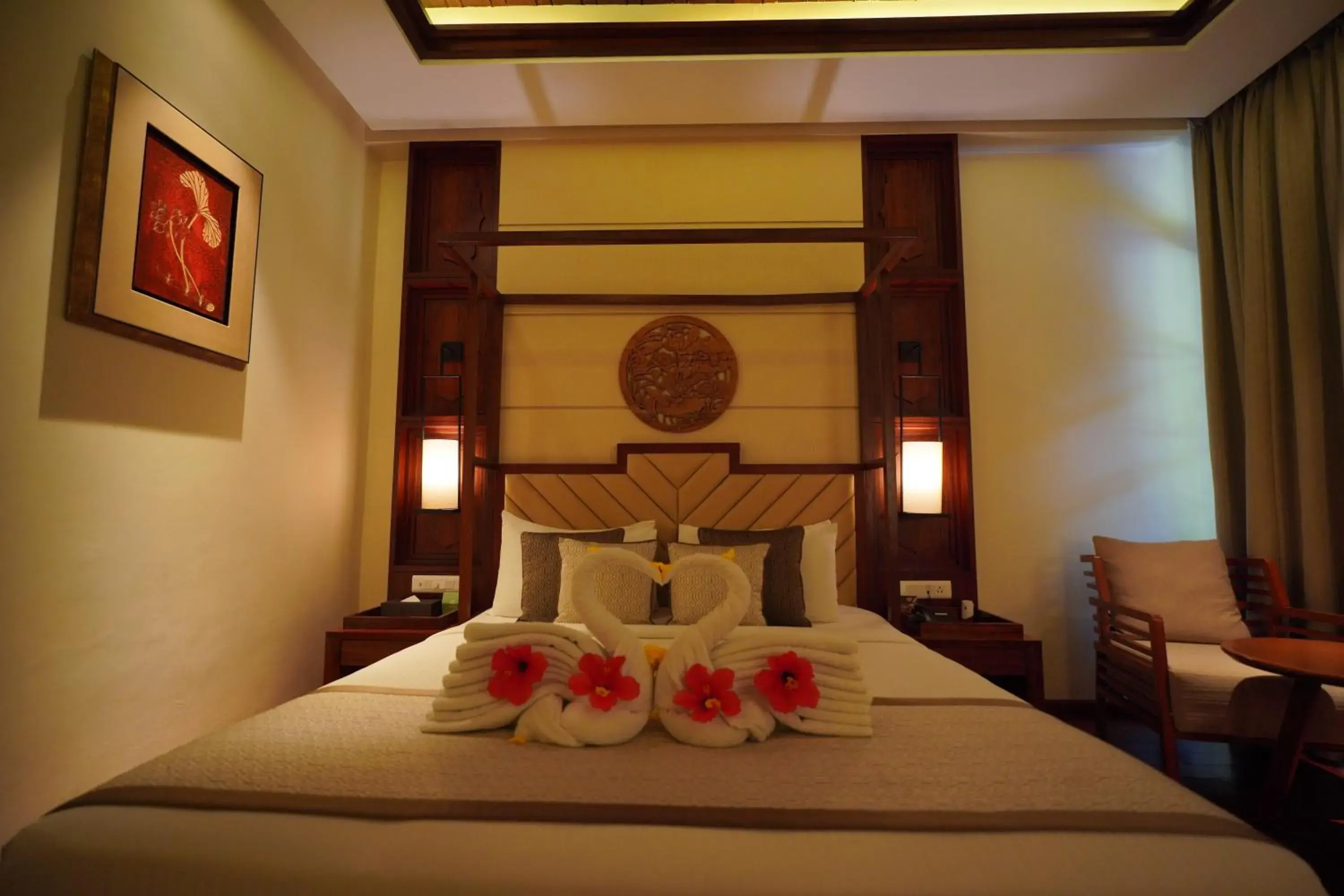 Bedroom, Bed in Sea Shell Samssara Bedroom, Bed in Sea Shell Samssara