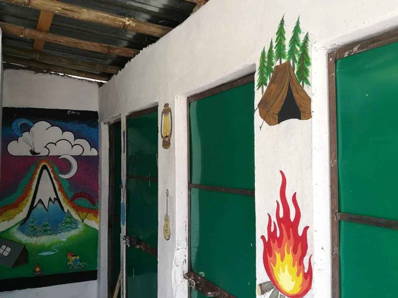 Toilet in Monkey Mud House and Camps, Bir