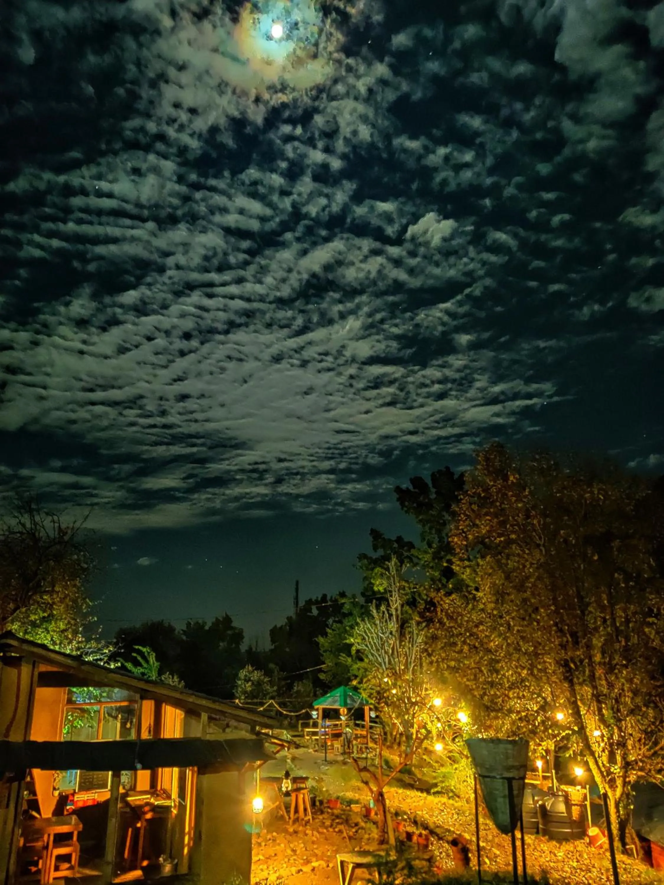 Night in Monkey Mud House and Camps, Bir
