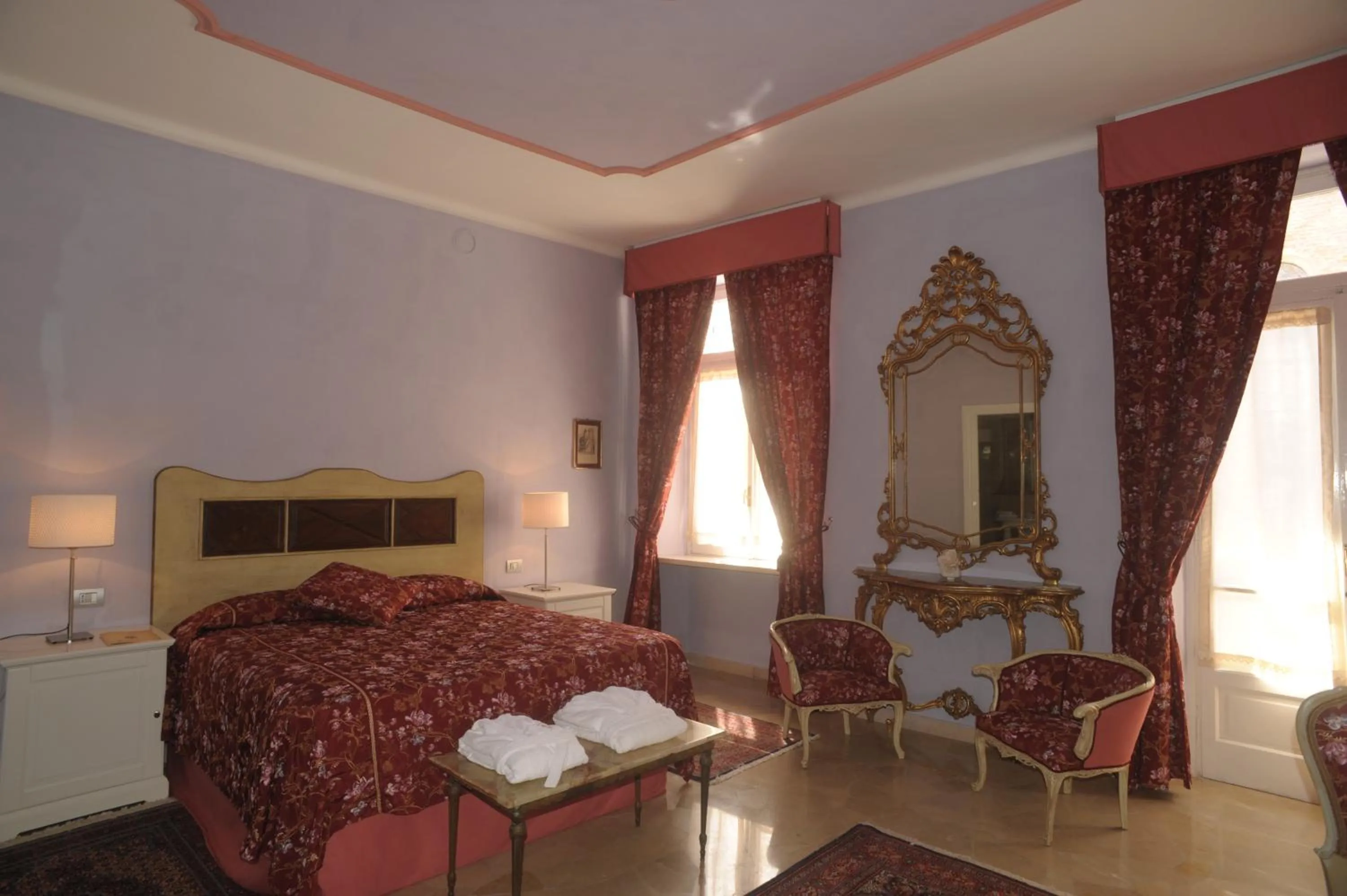 Bed in Relais Al Bel San Domenico
