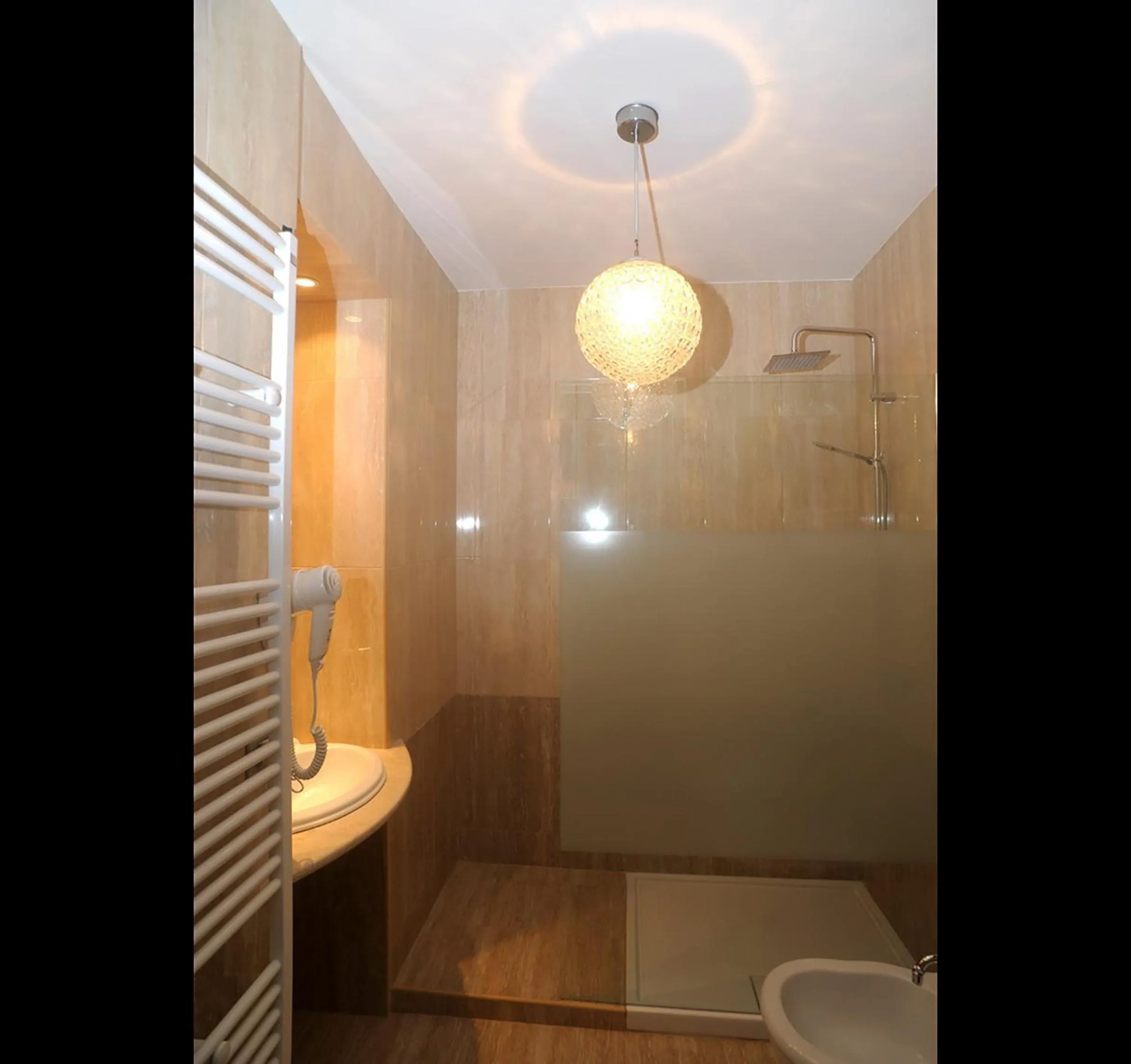 Shower in Relais Al Bel San Domenico