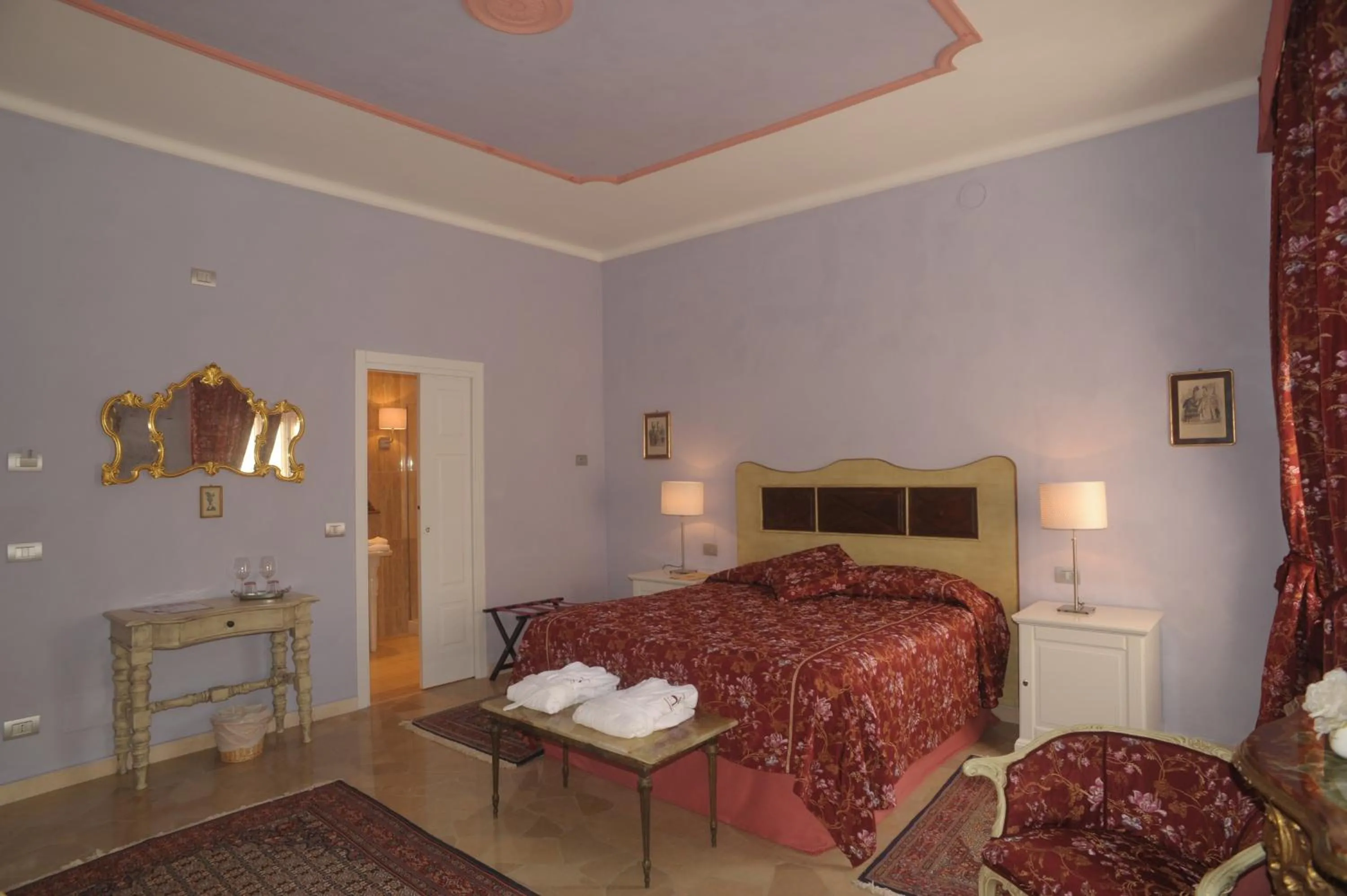 Bed in Relais Al Bel San Domenico