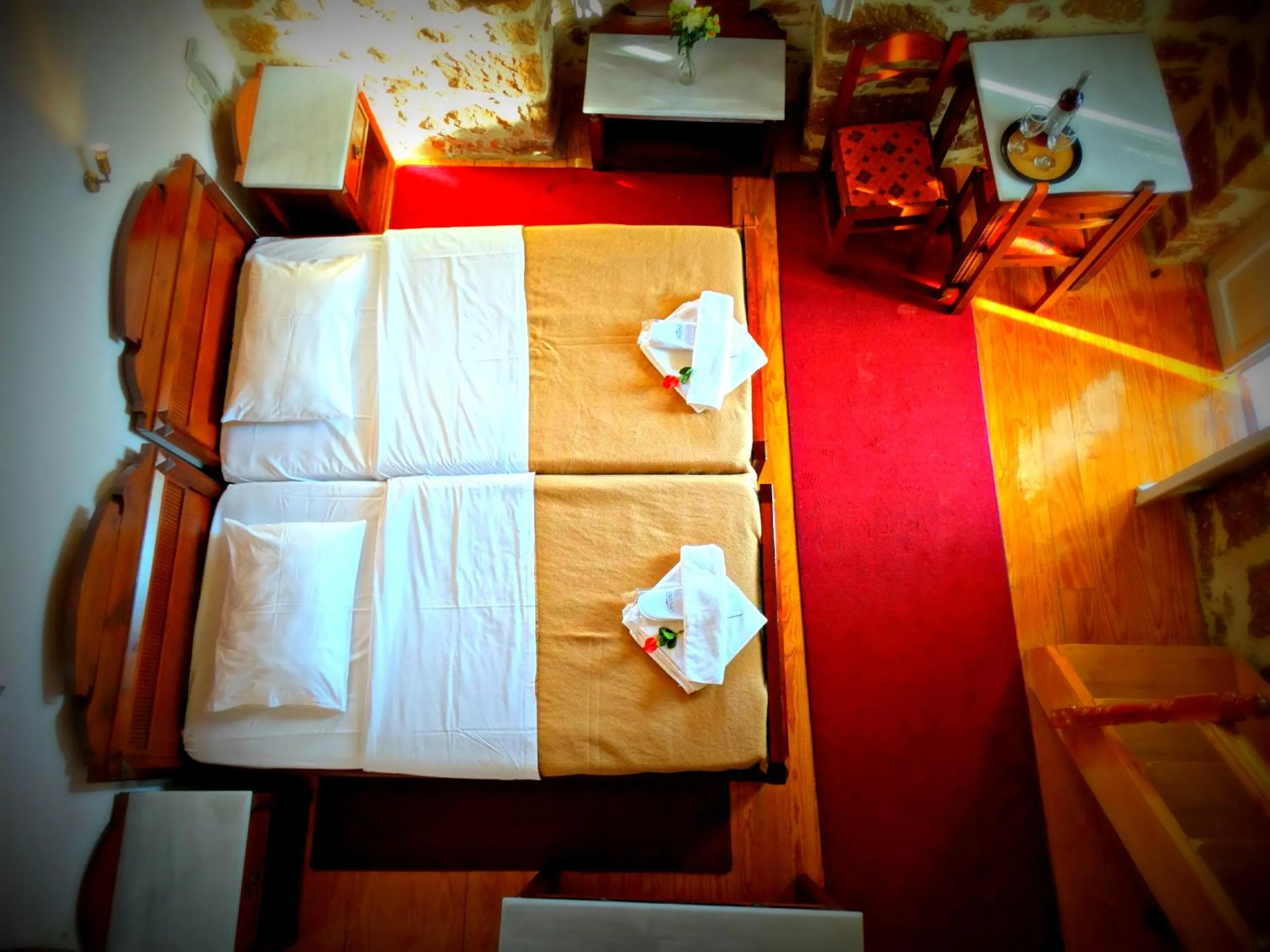 Bed in Akrotainaritis