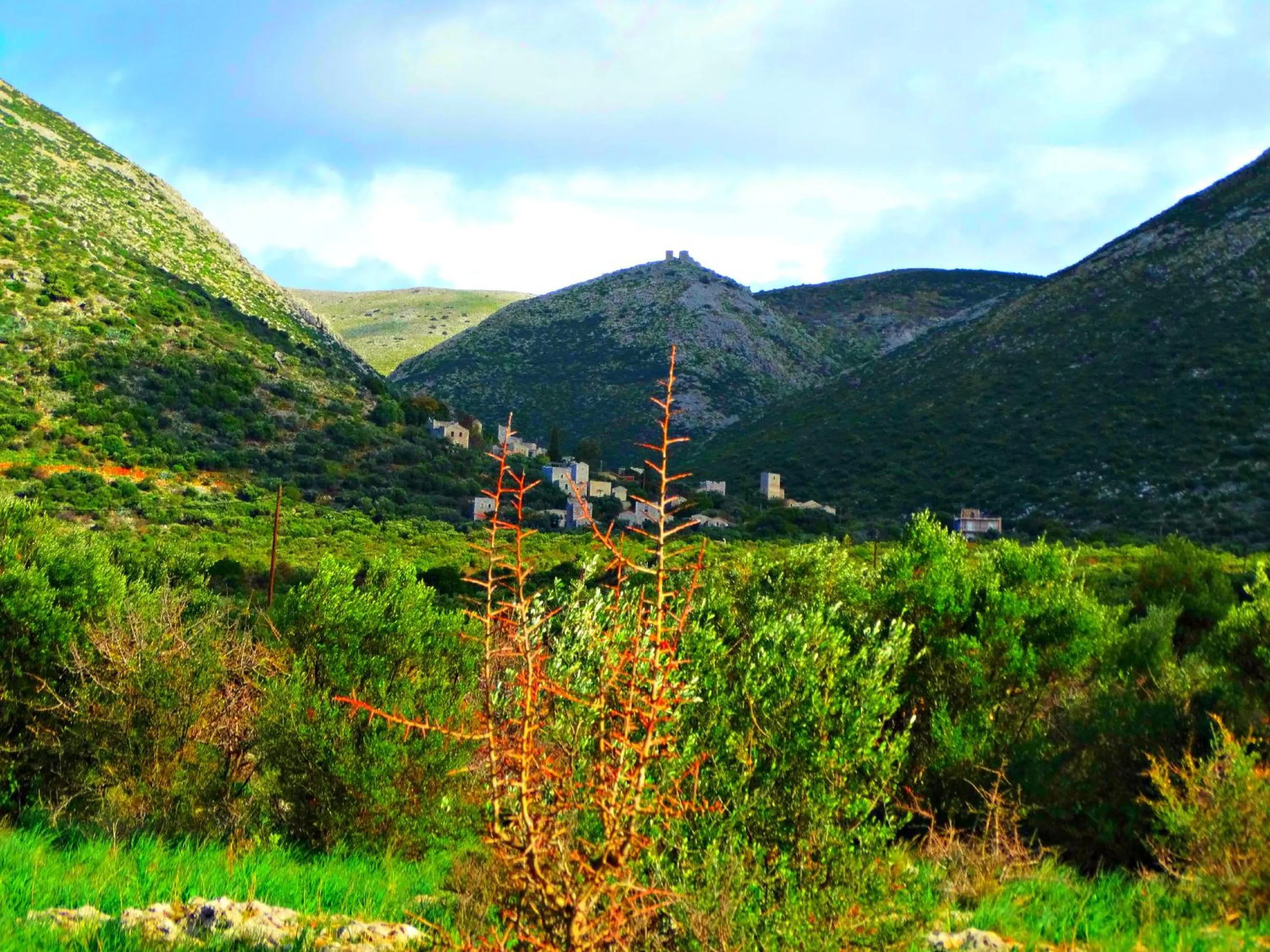Spring in Akrotainaritis