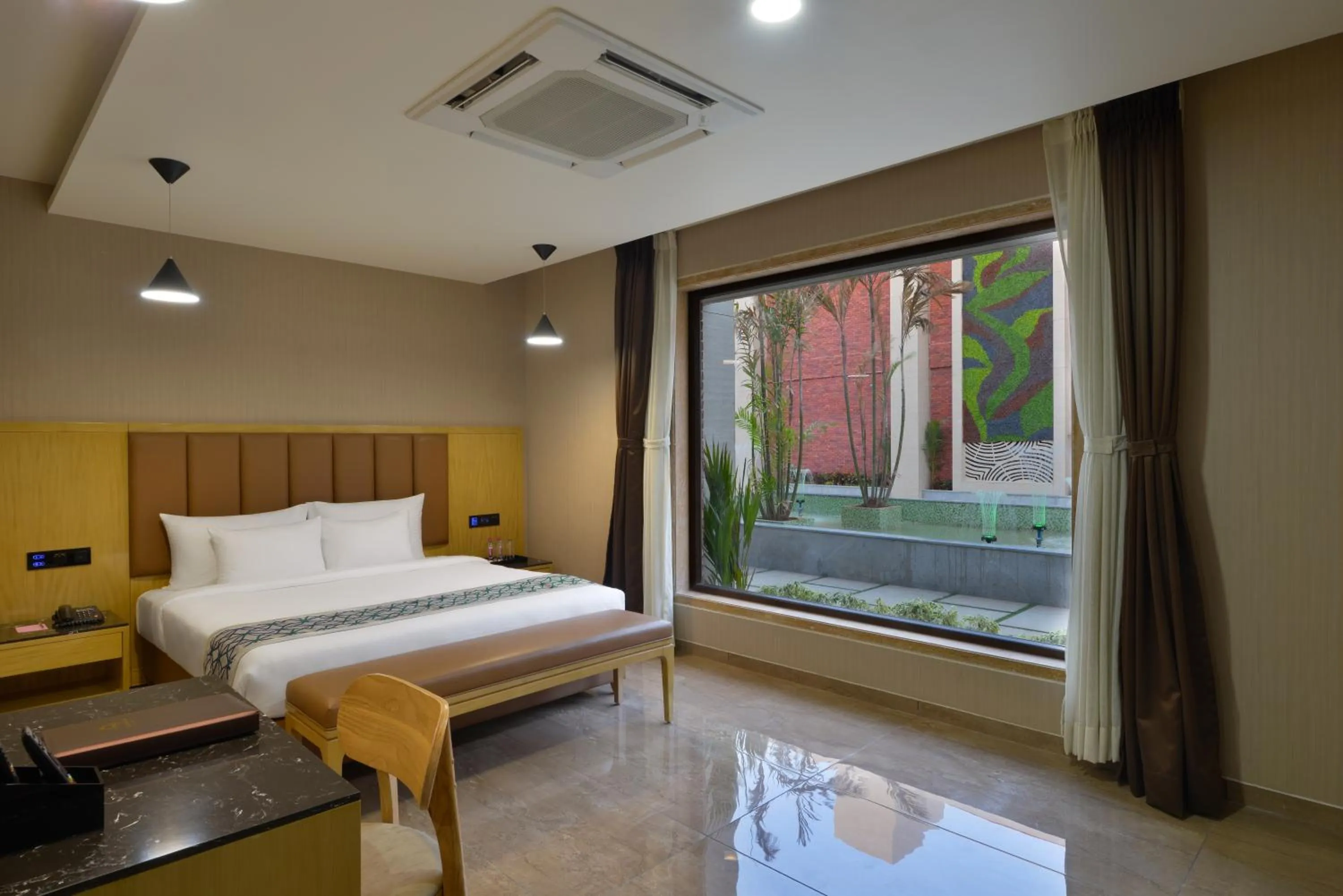 Photo of the whole room, Bed in Treat Beach Resort