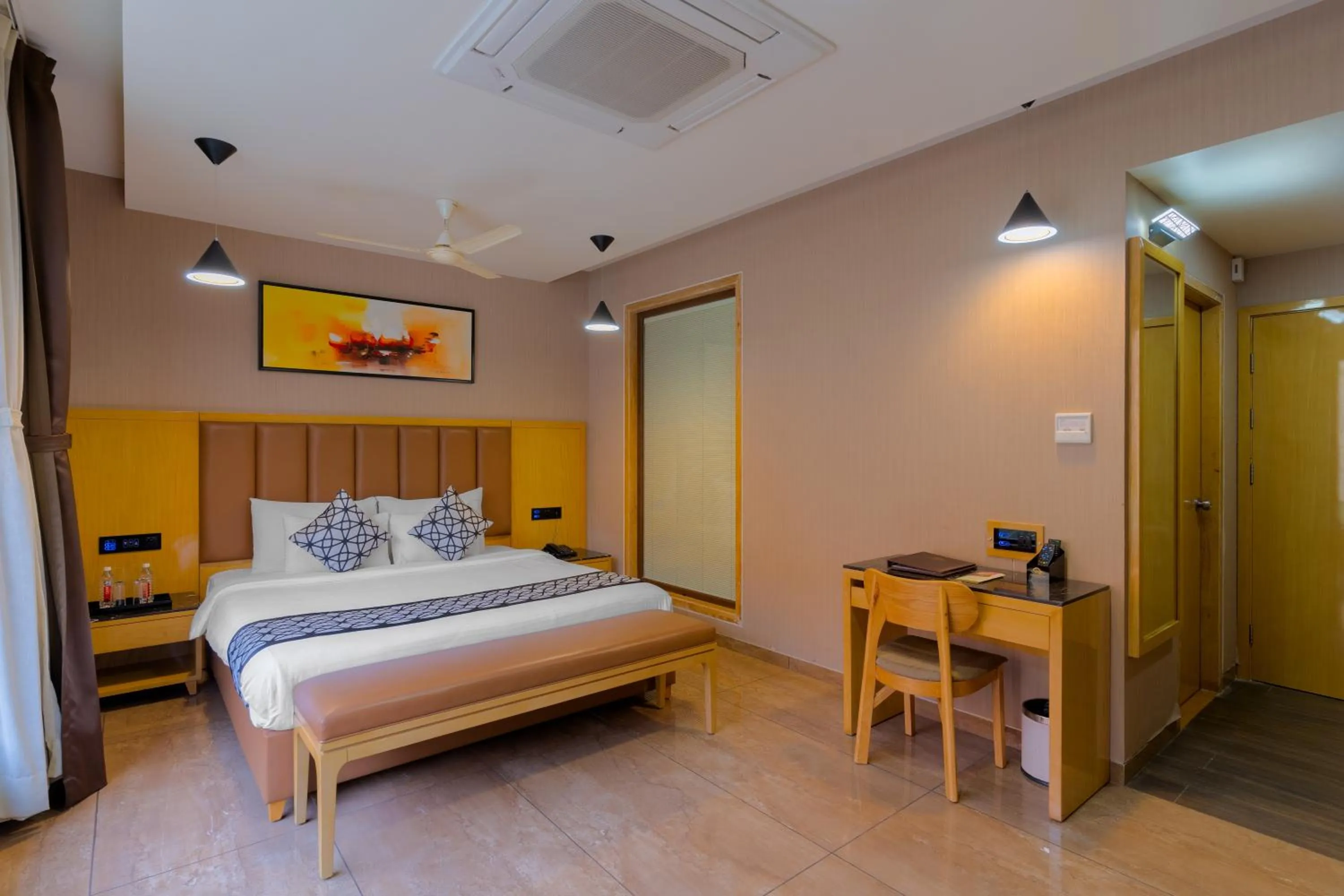 Photo of the whole room, Bed in Treat Beach Resort