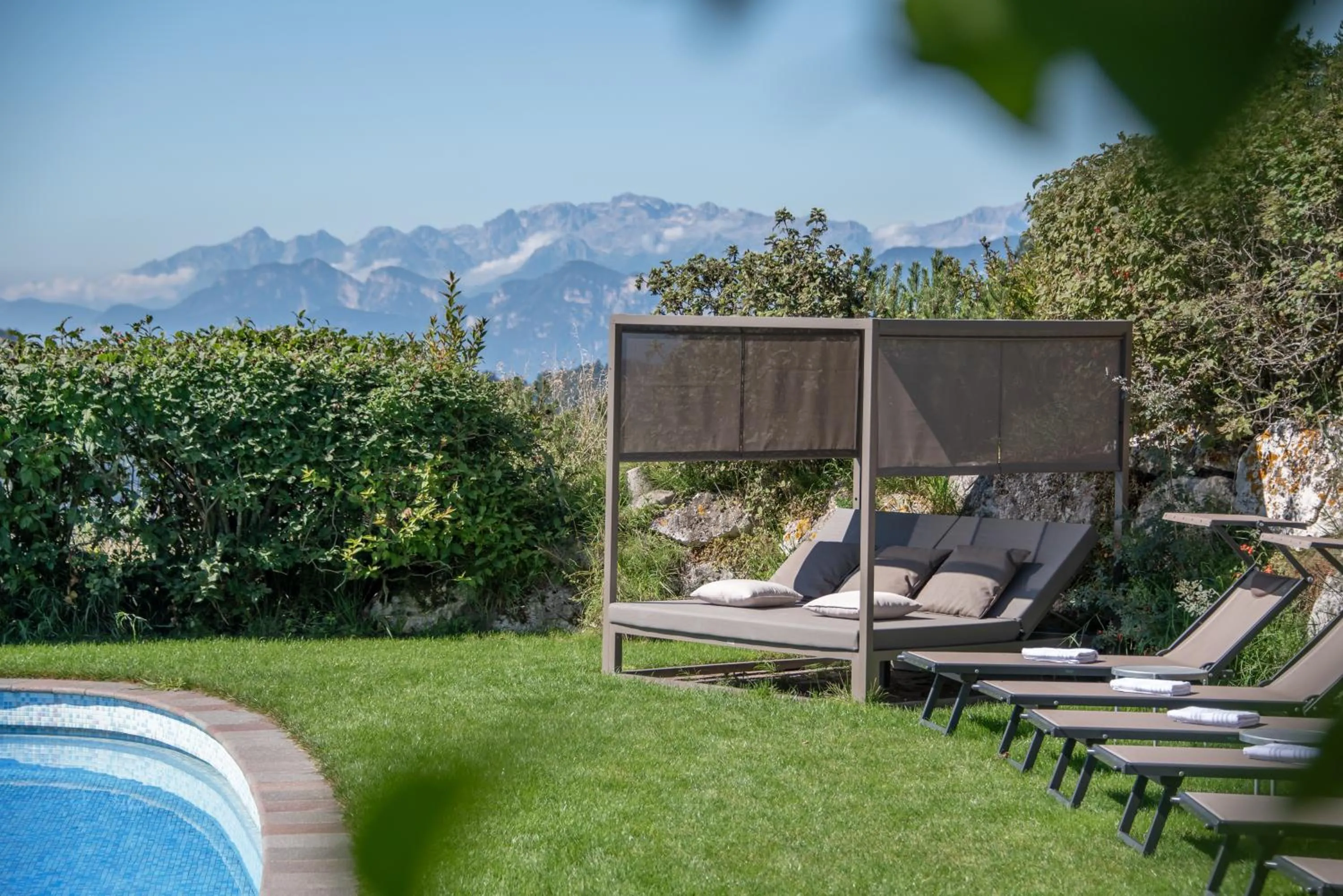 Garden in Panoramahotel Obkircher