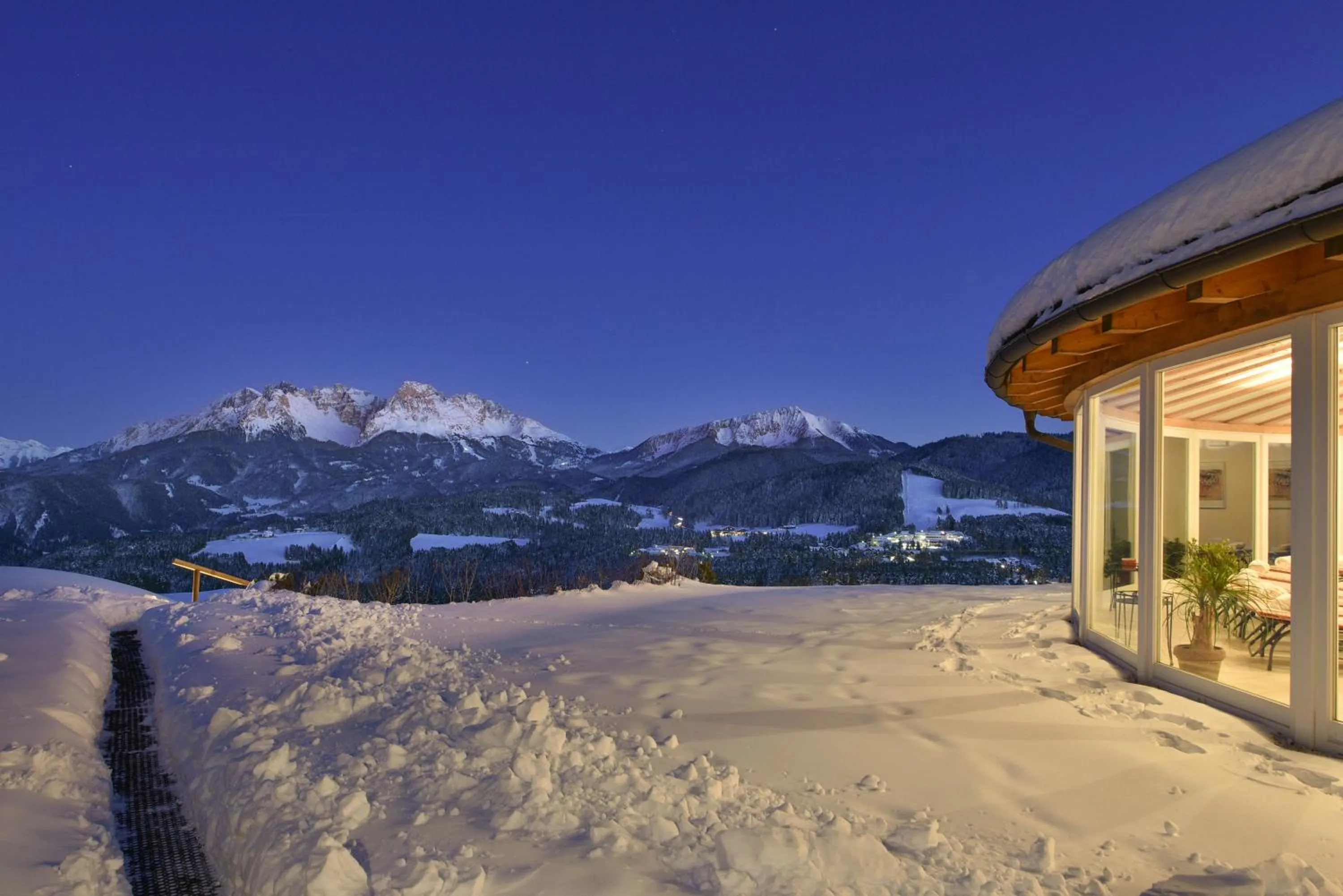 Winter in Panoramahotel Obkircher