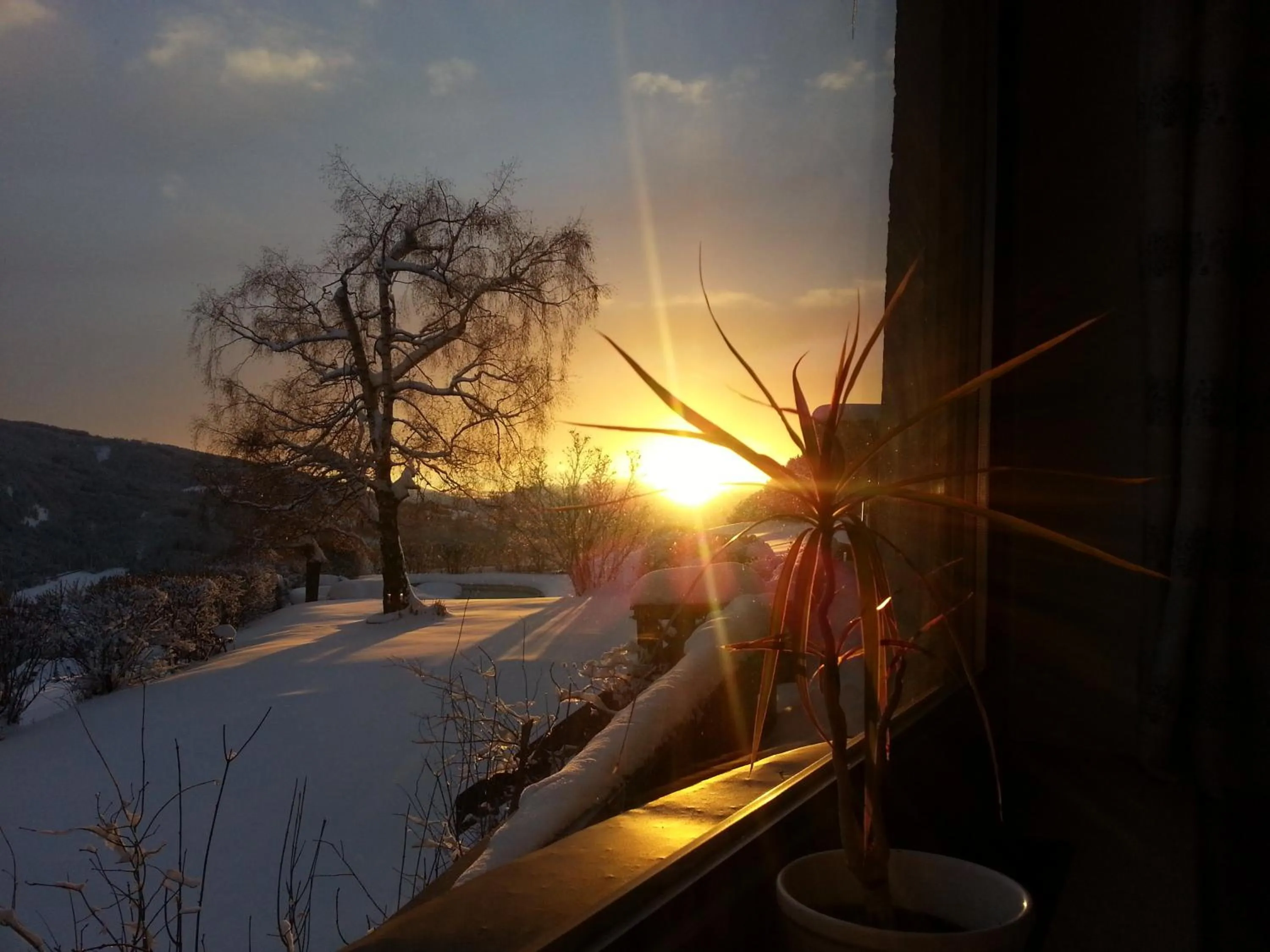 Sunset in Panoramahotel Obkircher