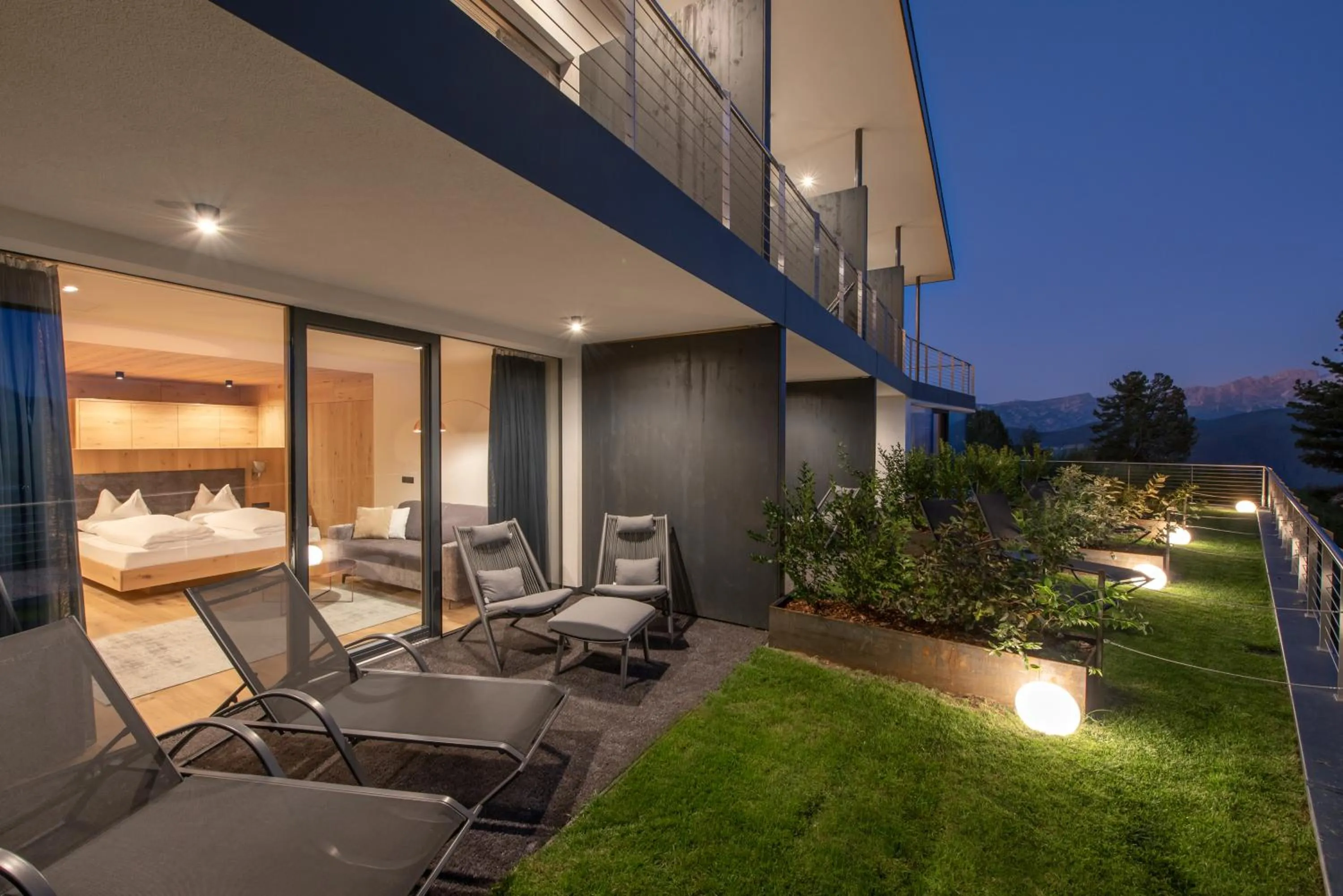 Sunset in Panoramahotel Obkircher